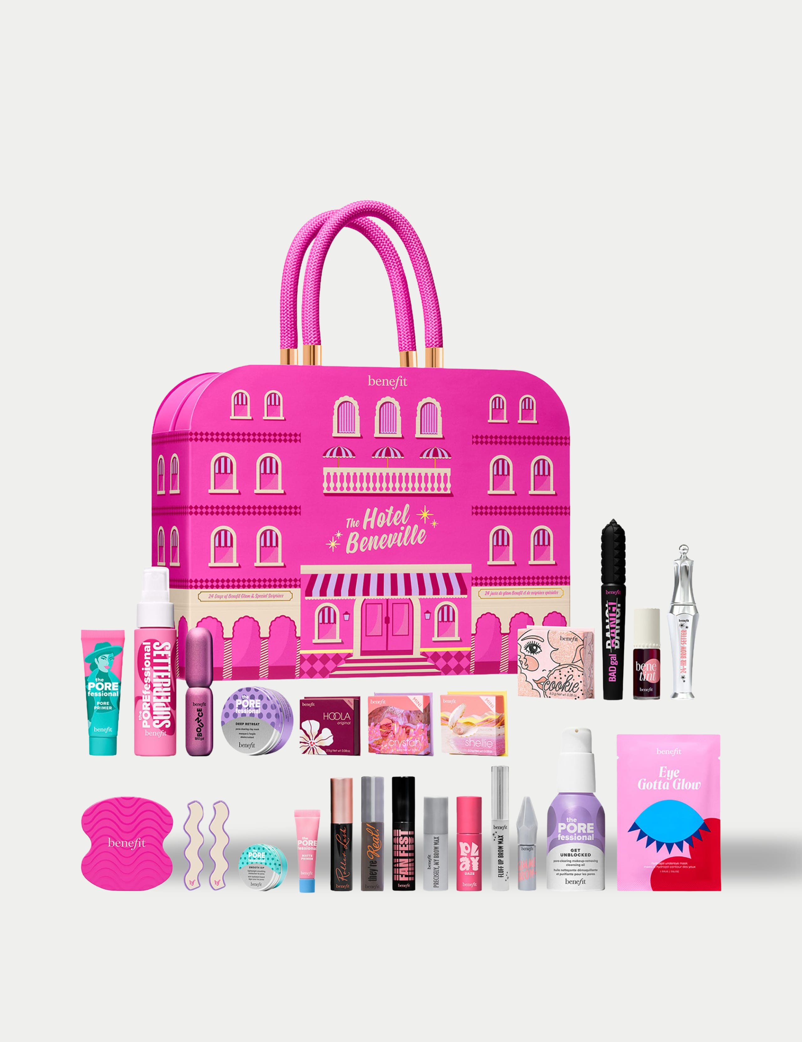 The Hotel Beneville, 24-piece Beauty Advent Calendar