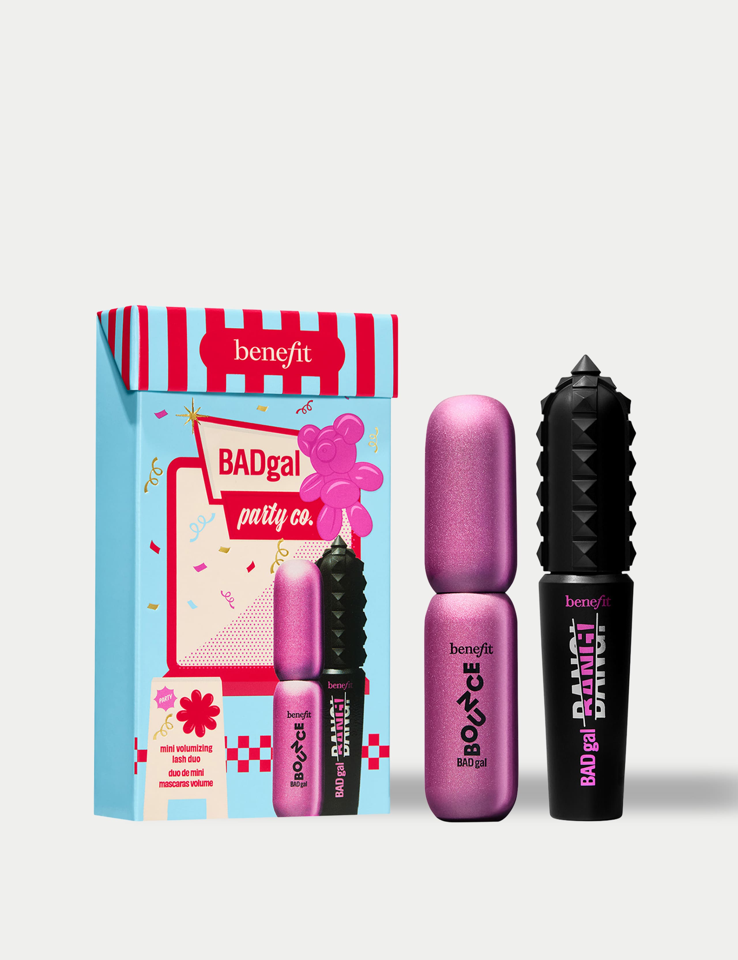 Badgal Party Co, Volumising Mini Mascara Duo Stocking Filler