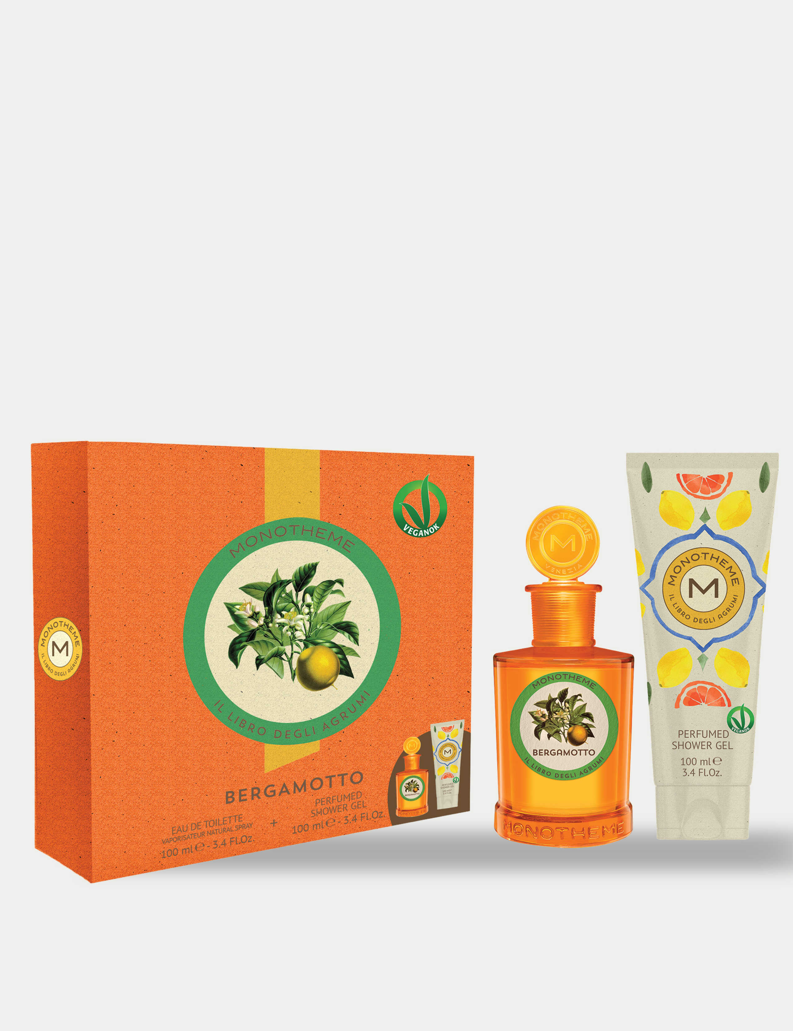 Bergamotto Eau De Toilette And Perfumed Shower Gel Gift Set