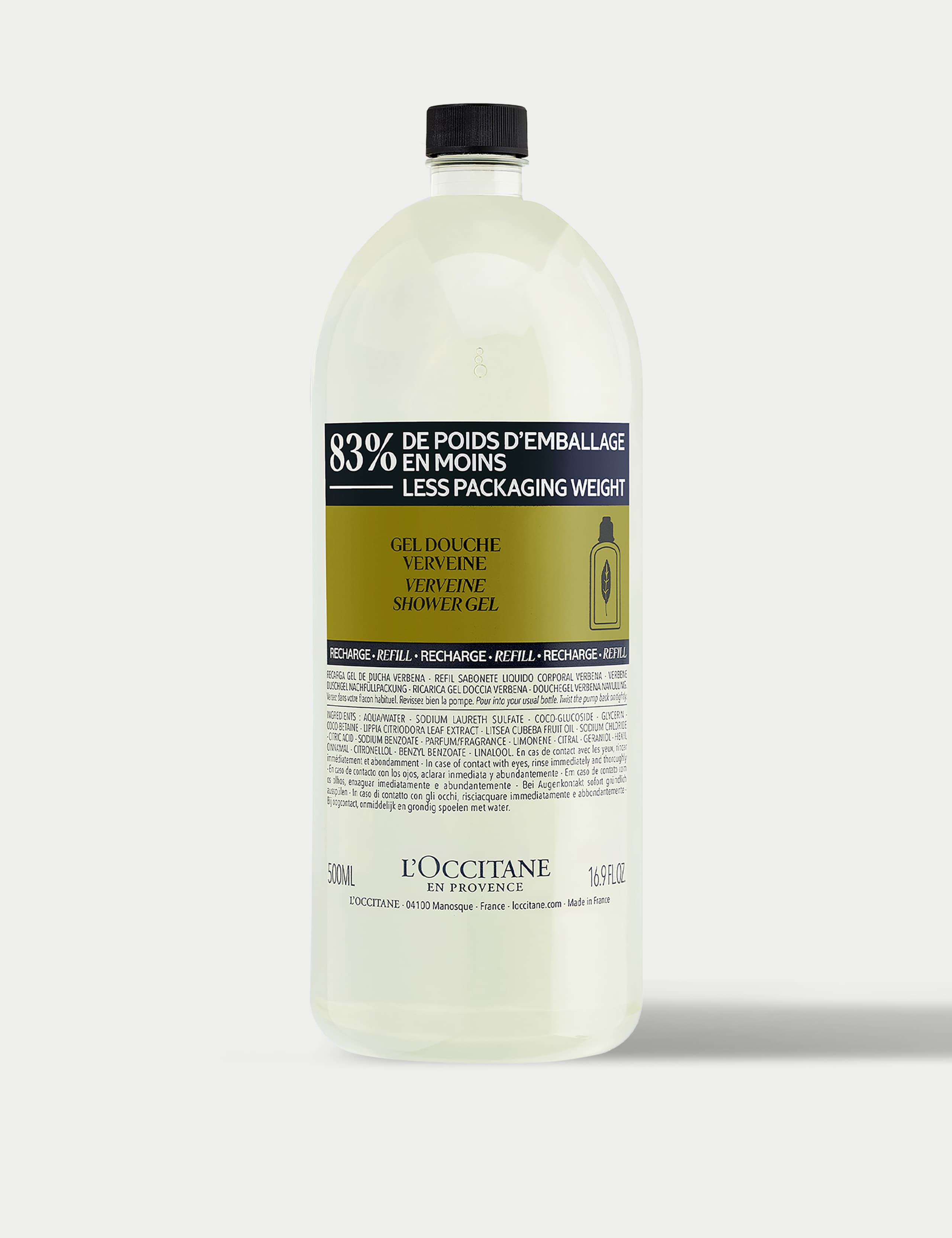 Verbena Shower Gel Refill 500 ml