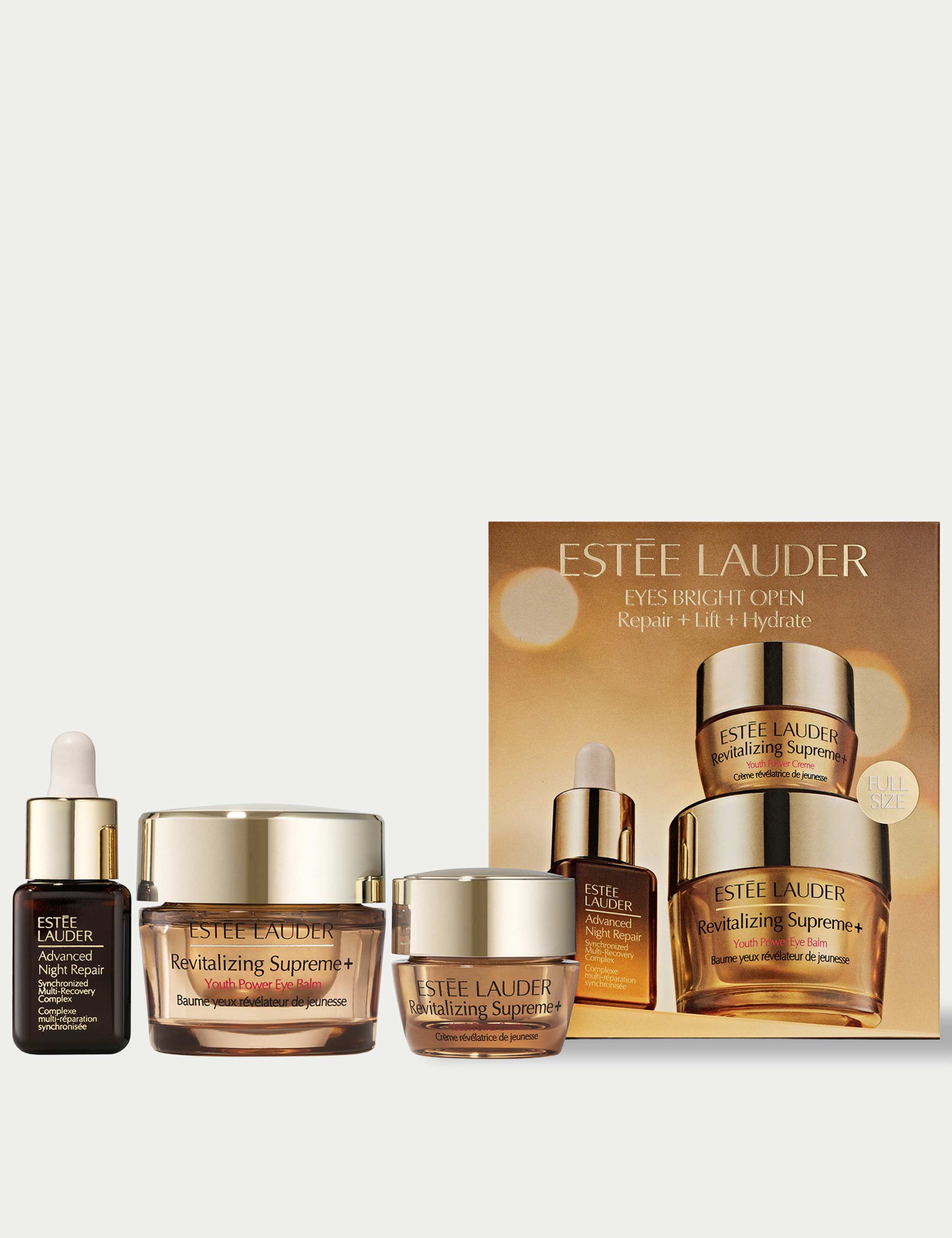 Revitalizing Supreme+ Eye Balm 3-Piece Skincare Gift Set