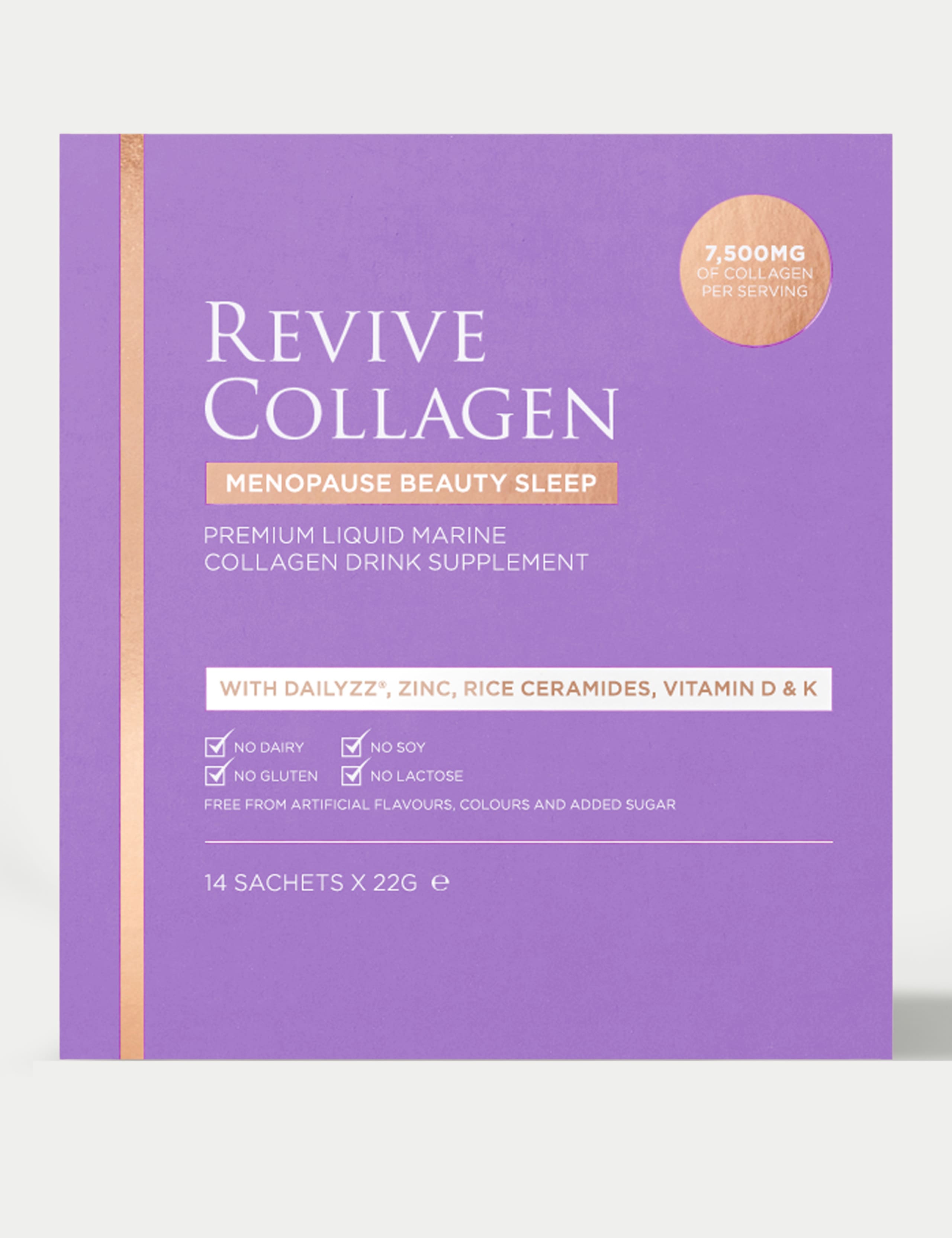 Menopause Beauty Sleep, 7,500mg Marine Collagen 14 Day Sachets