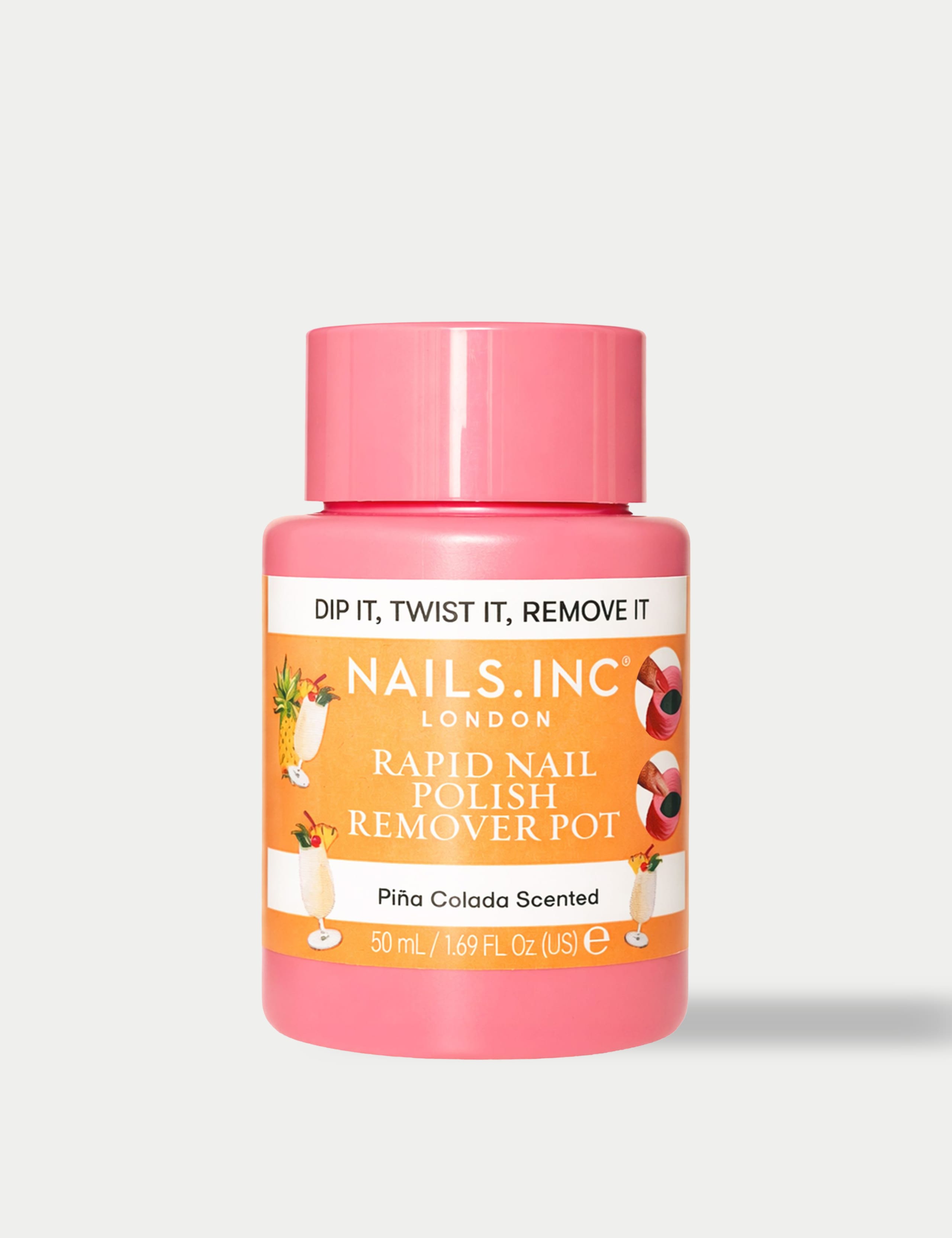 Pina Colada Scented Nail Polish Remover Pot 50ml
