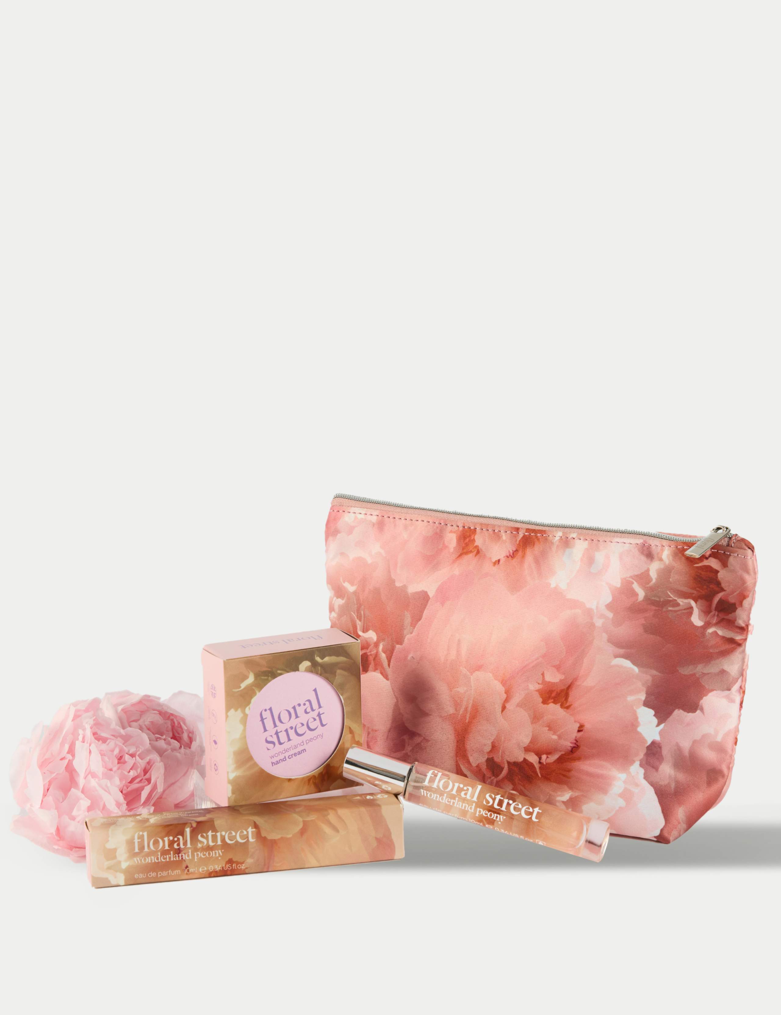 Wonderland Peony Hand In Hand Gift Bag Set 125ml