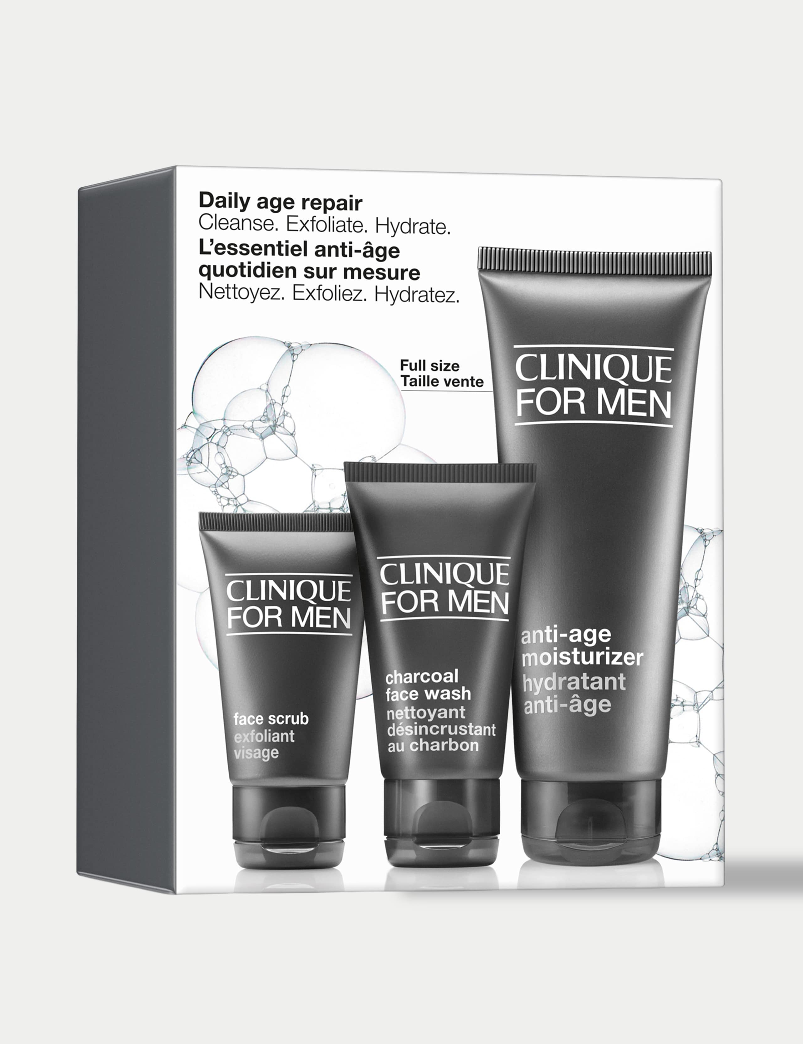 Clinique For Men Daily Age Repair Skincare Set