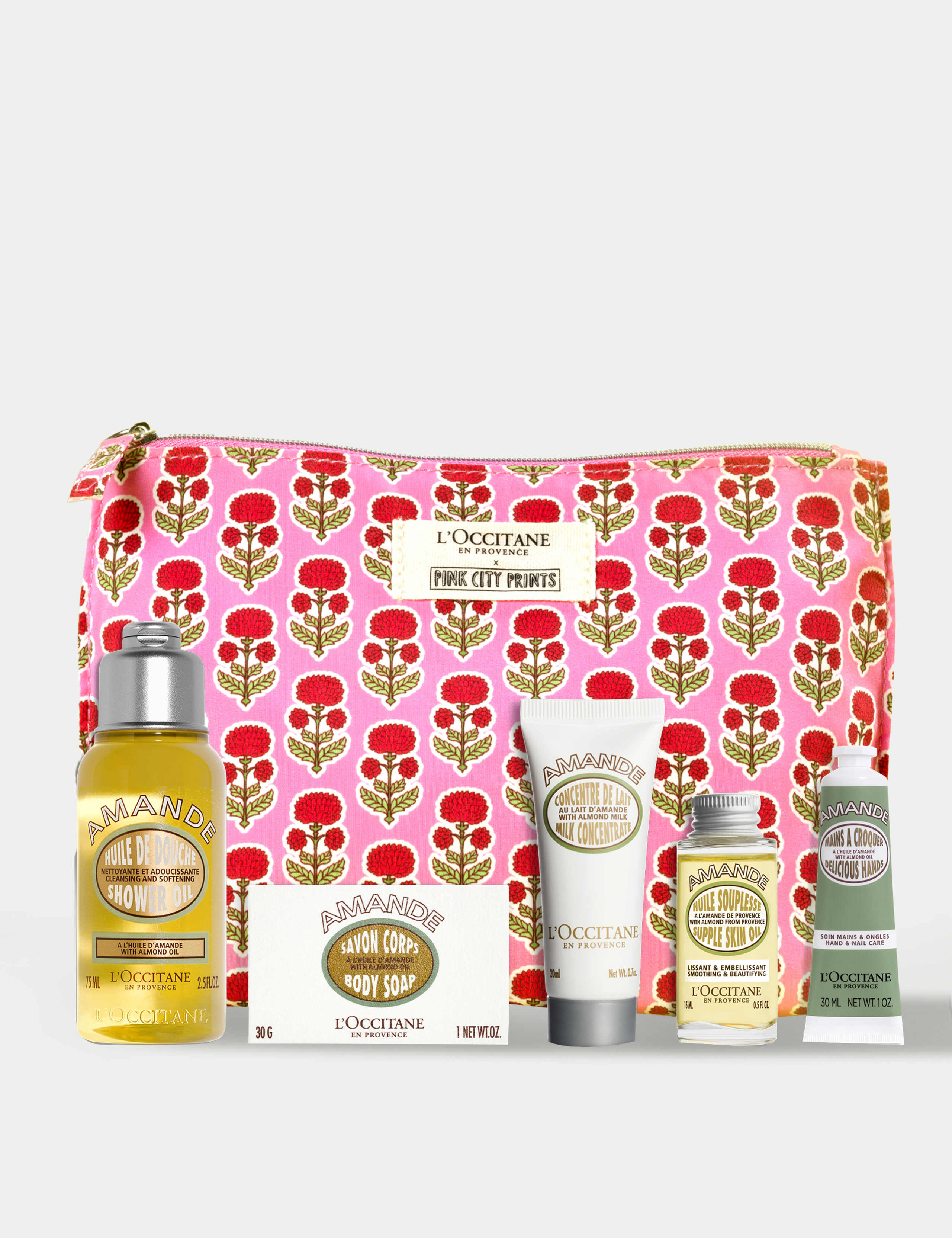 Almond travel collection