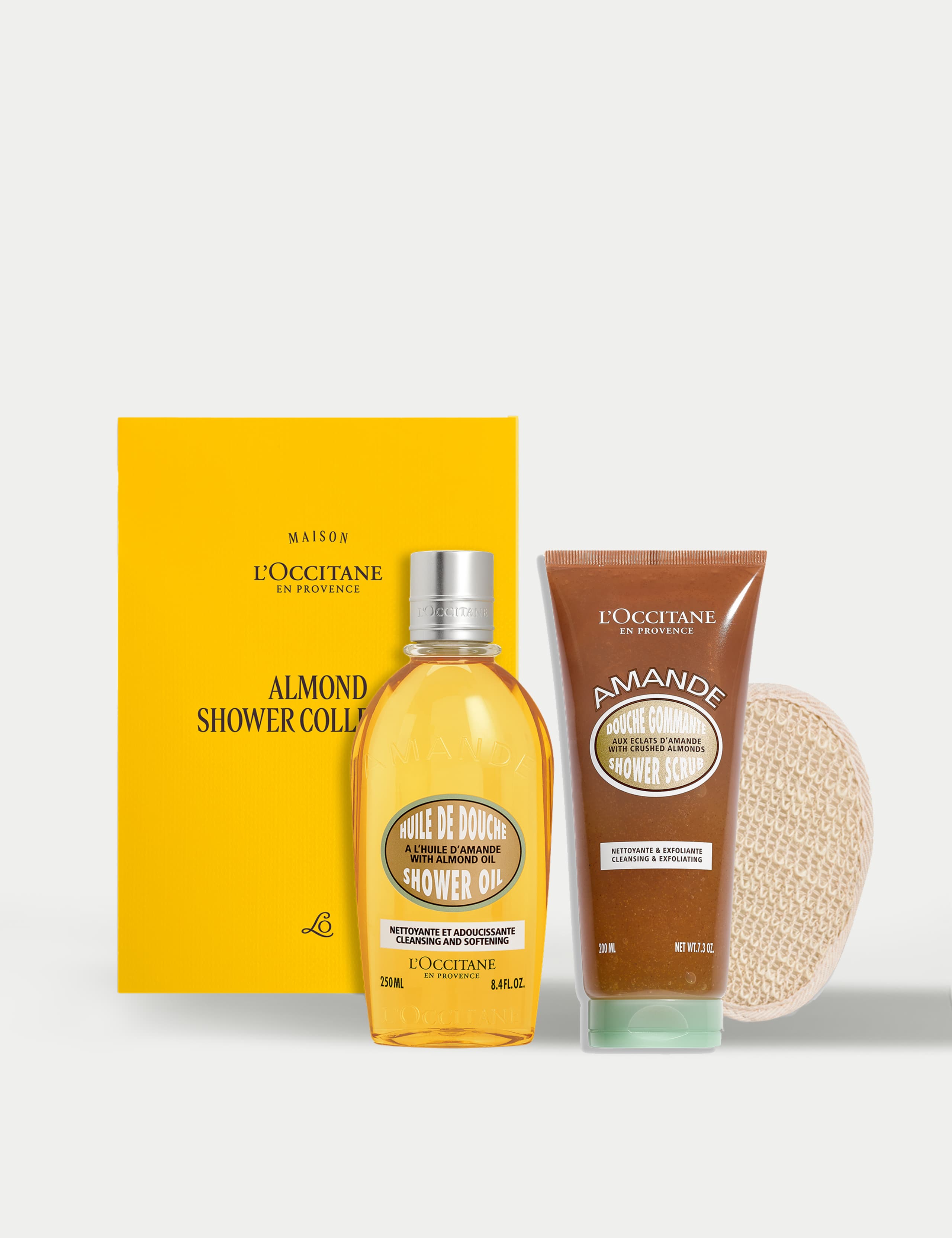 Almond shower collection