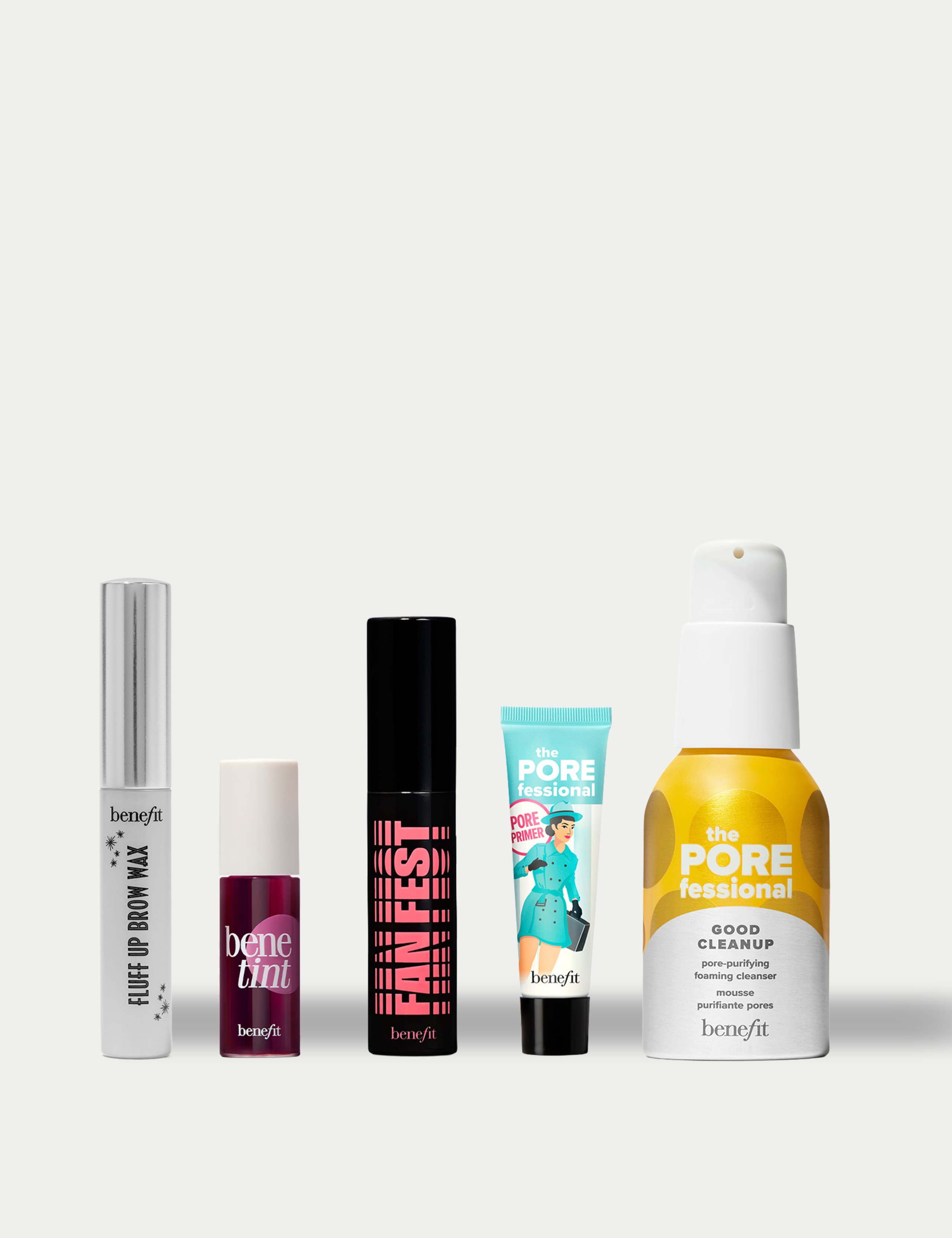 Full-face and porecare 5-piece premium bundle Worth £30.92