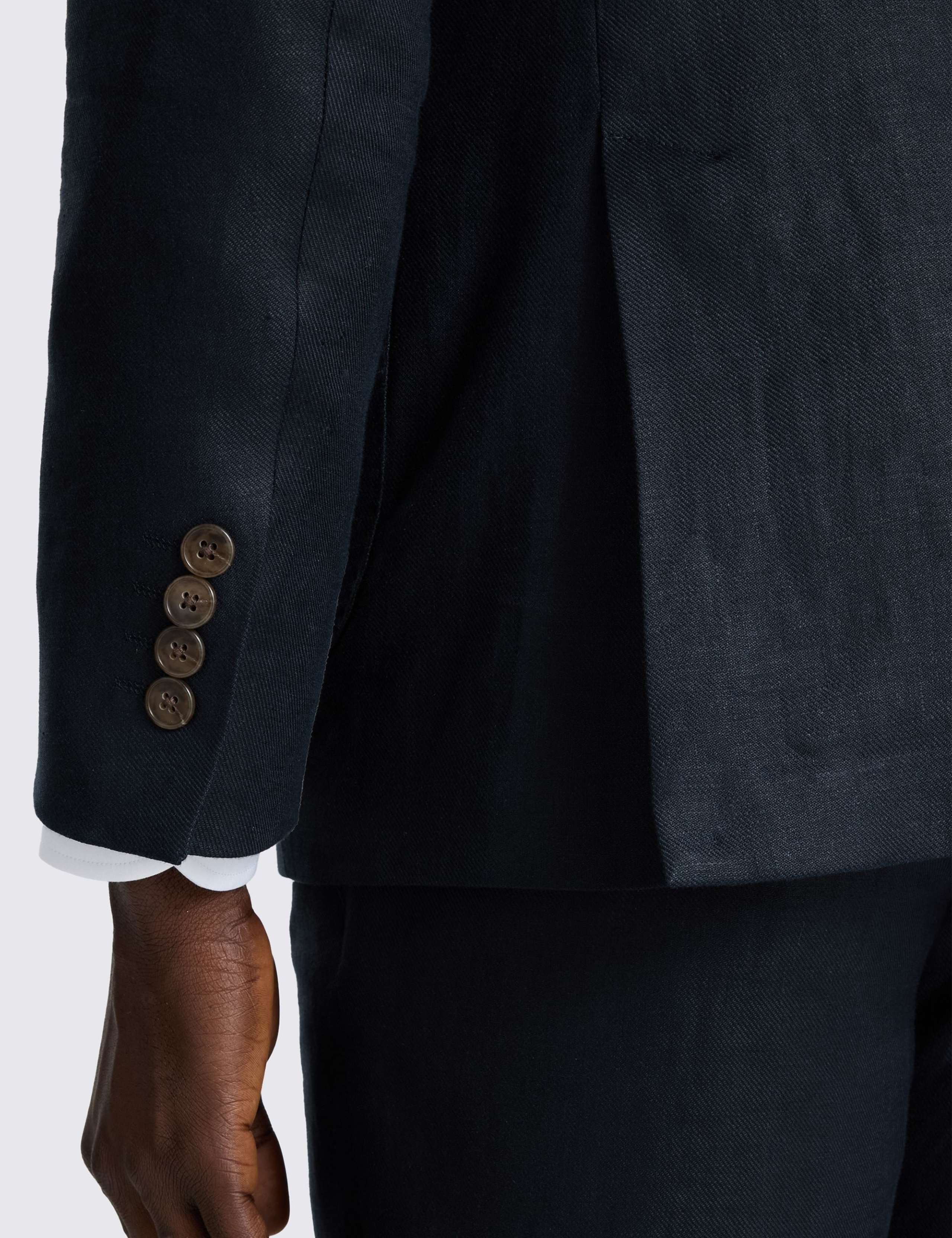Slim Fit Pure Linen Twill Suit 5 of 7