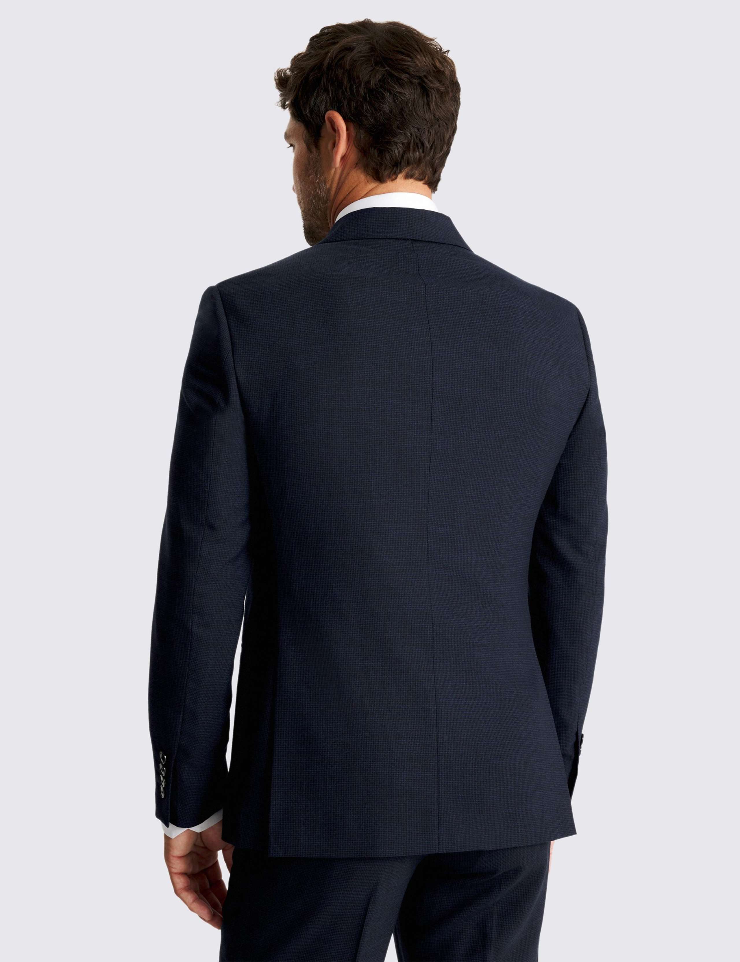 2 Piece Slim Fit Puppytooth Double Breasted Suits 2 of 5