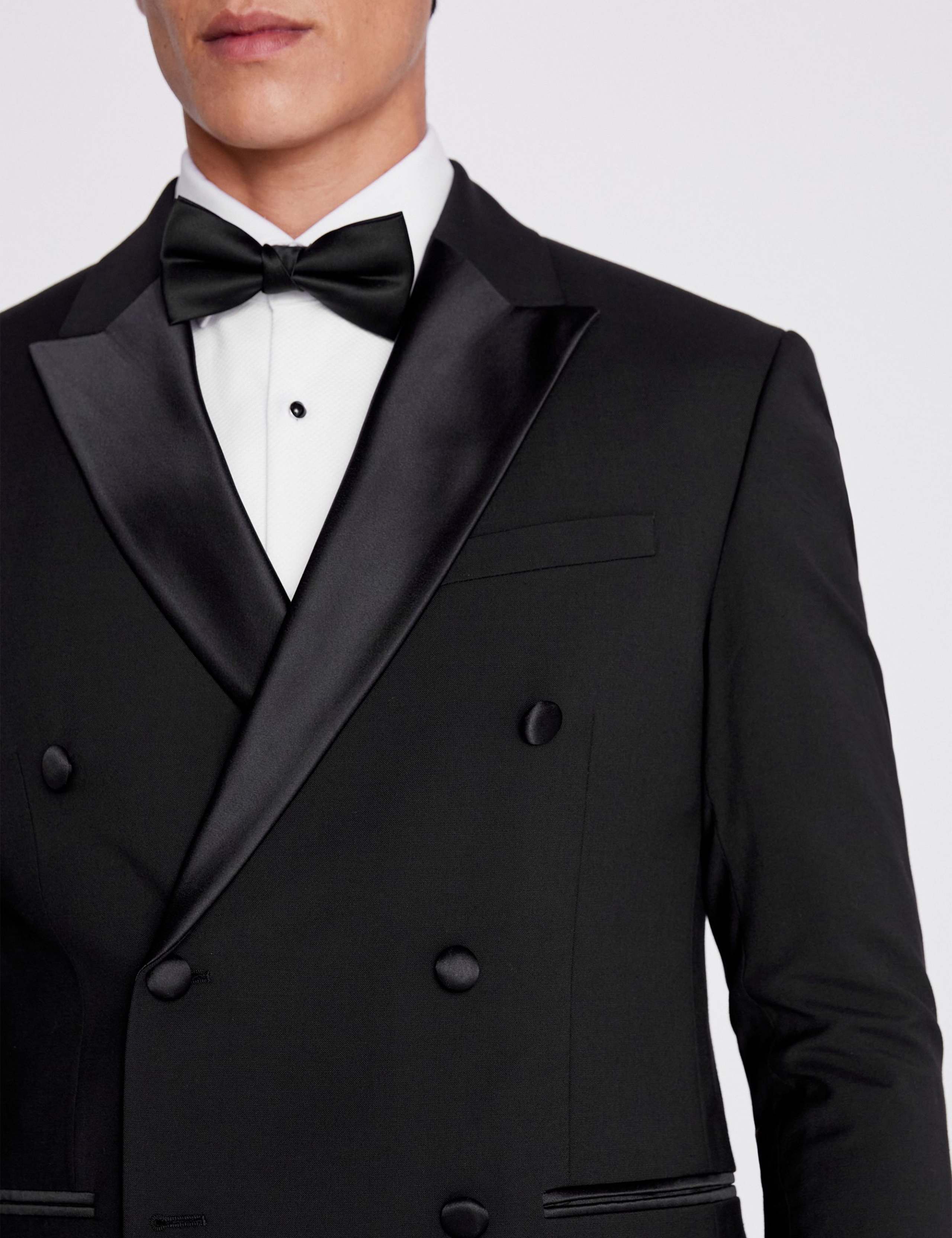 2 Piece Slim Fit Double Breasted Tuxedo Suit 5 of 5