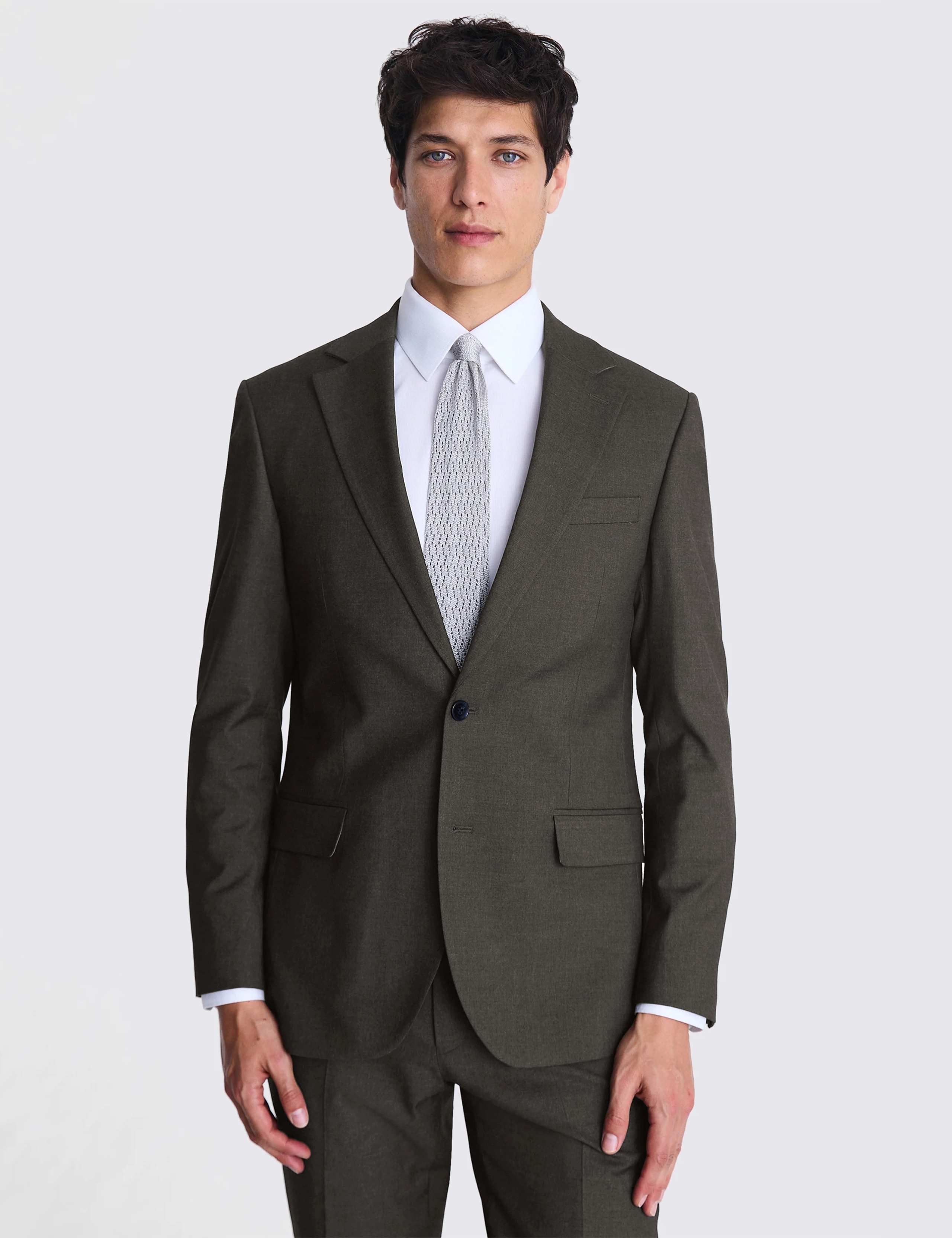 Tailored Fit Stretch Suit Jacket