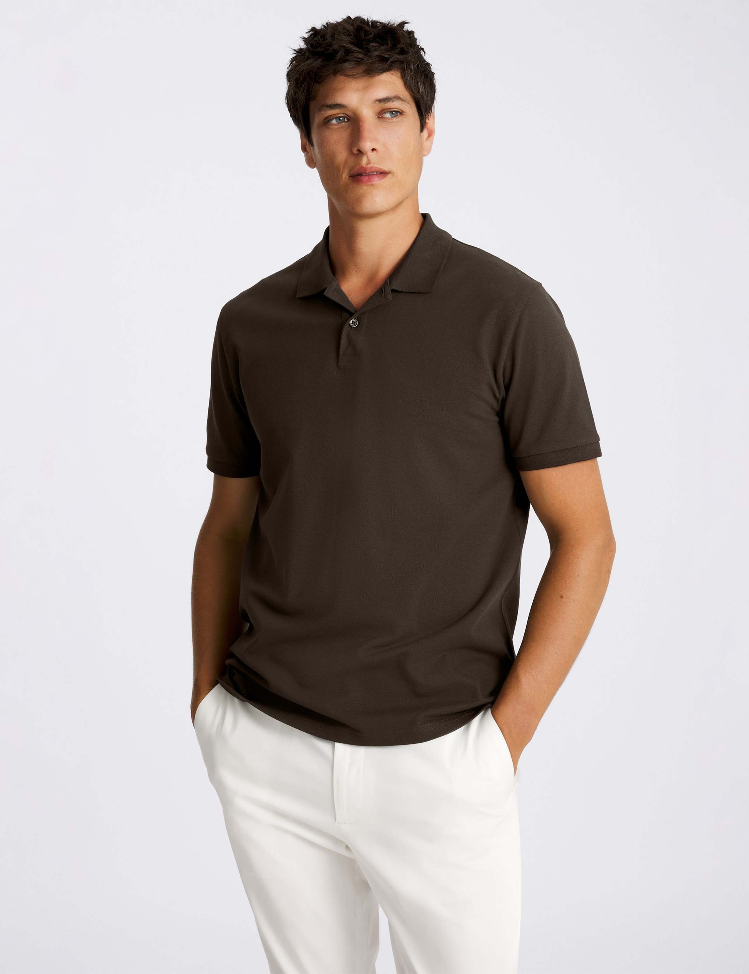 Cotton Rich Piqué Polo Shirt