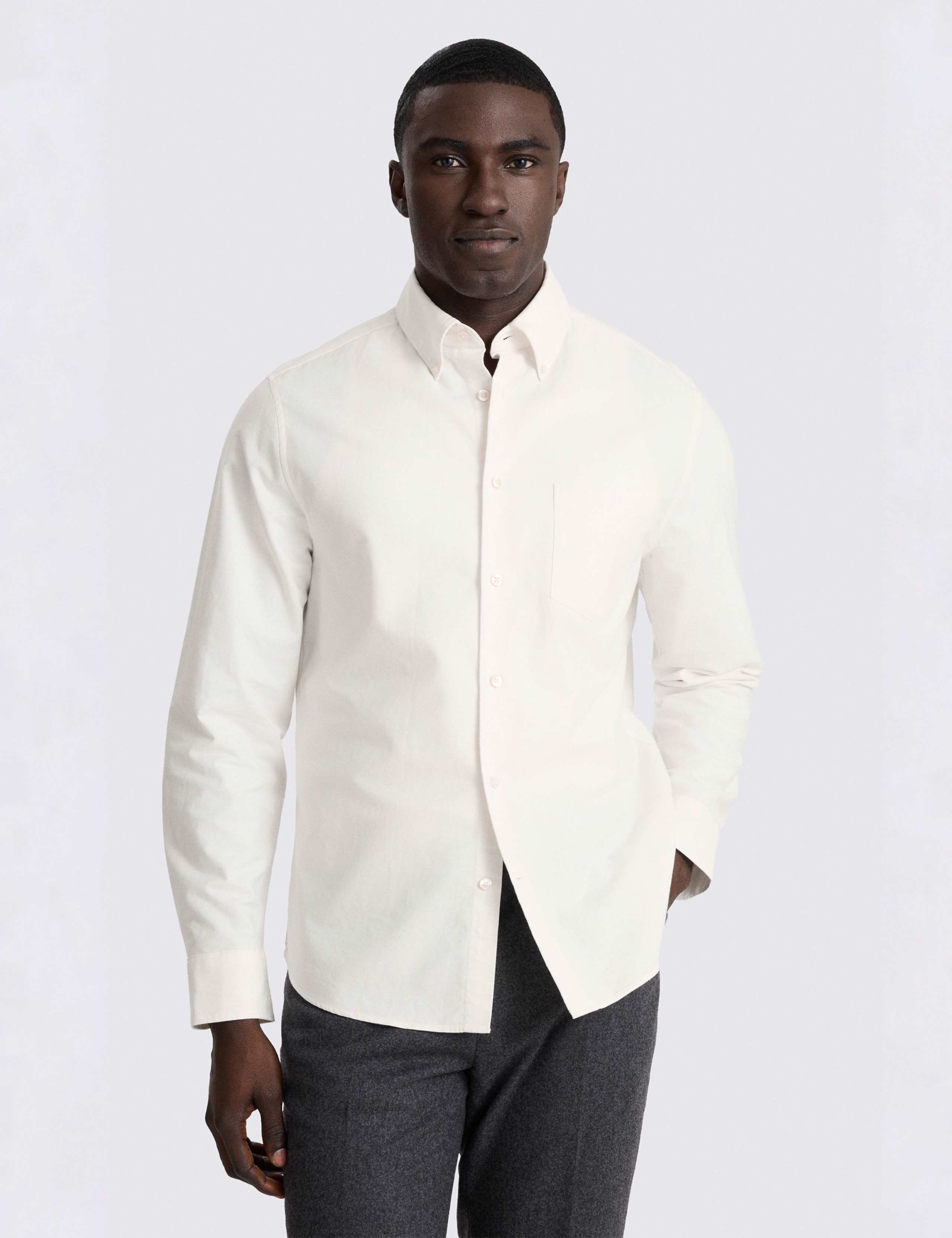 Regular Fit Pure Cotton Oxford Shirt