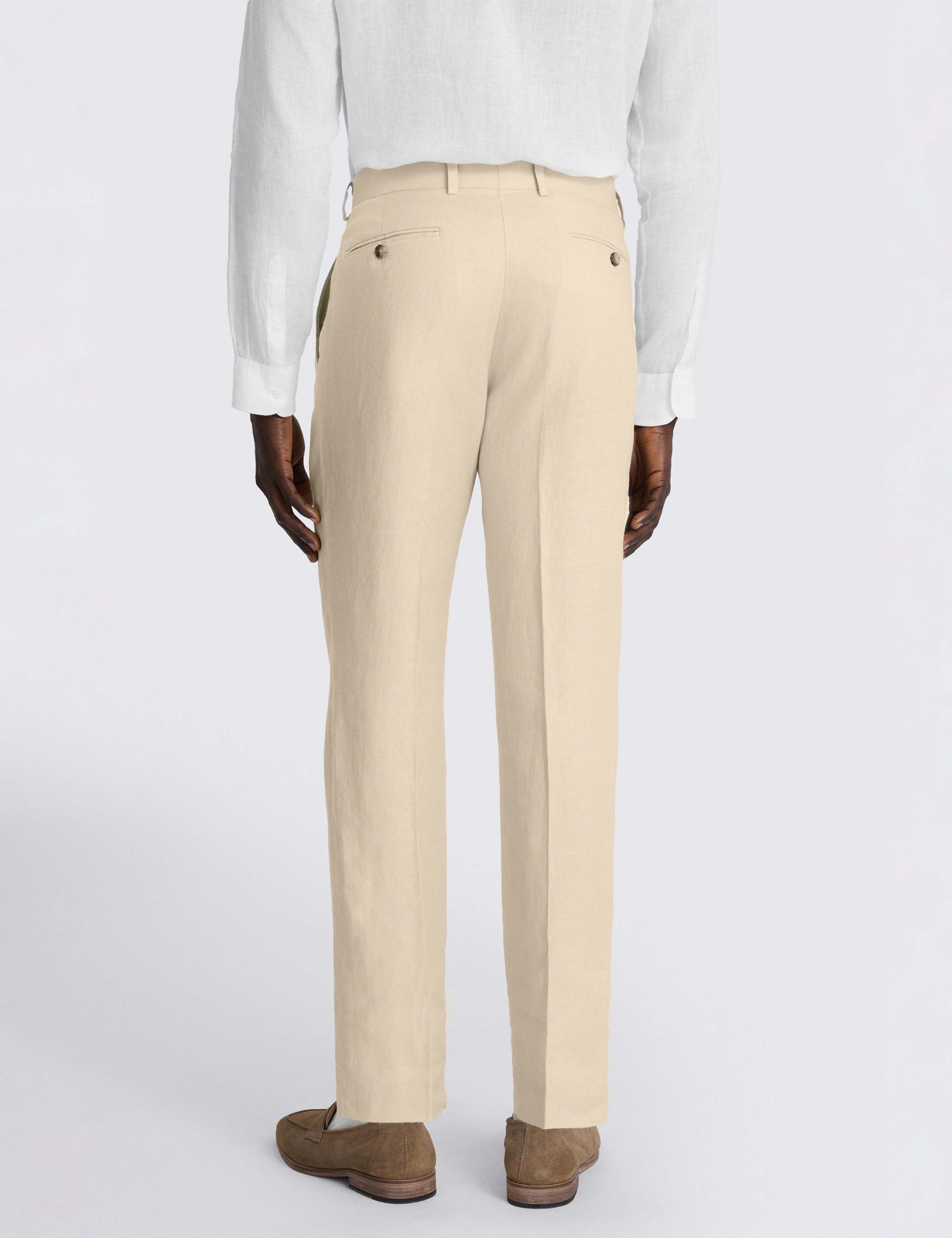 Tailored Fit Pure Linen Twill Suit 4 of 6