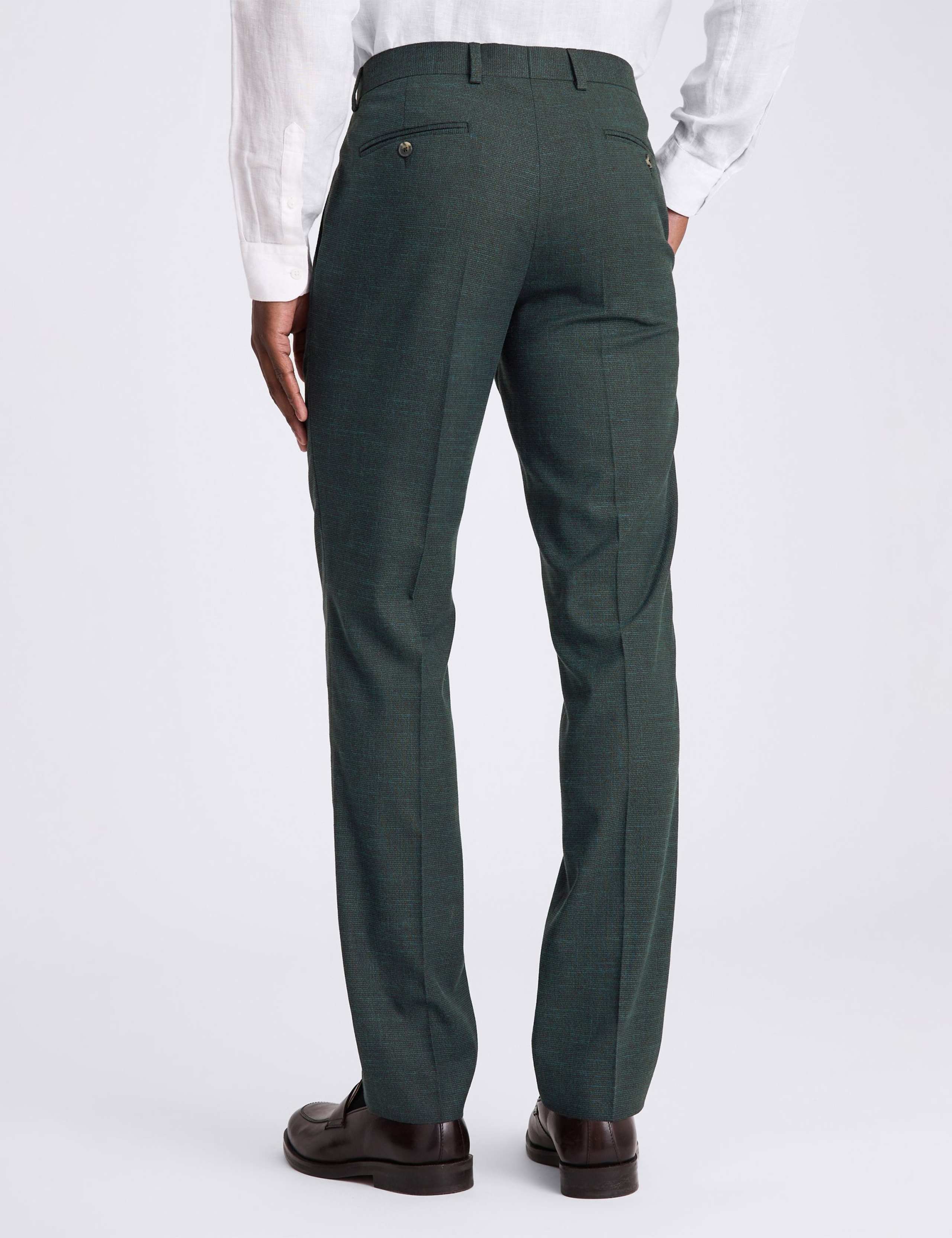 3 Piece Slim Fit Puppytooth Suit 1 of 7