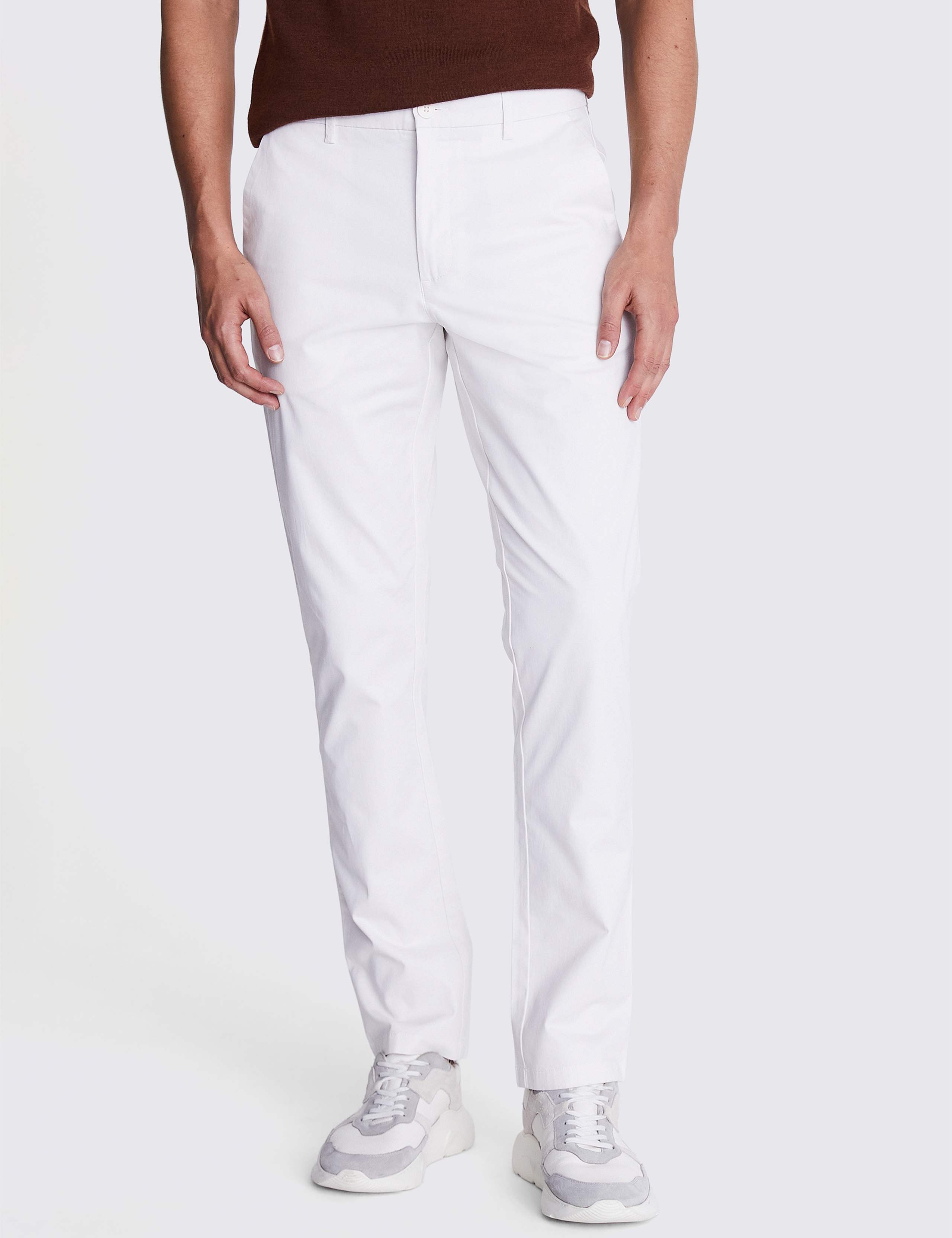 Tailored Fit Stretch Chinos