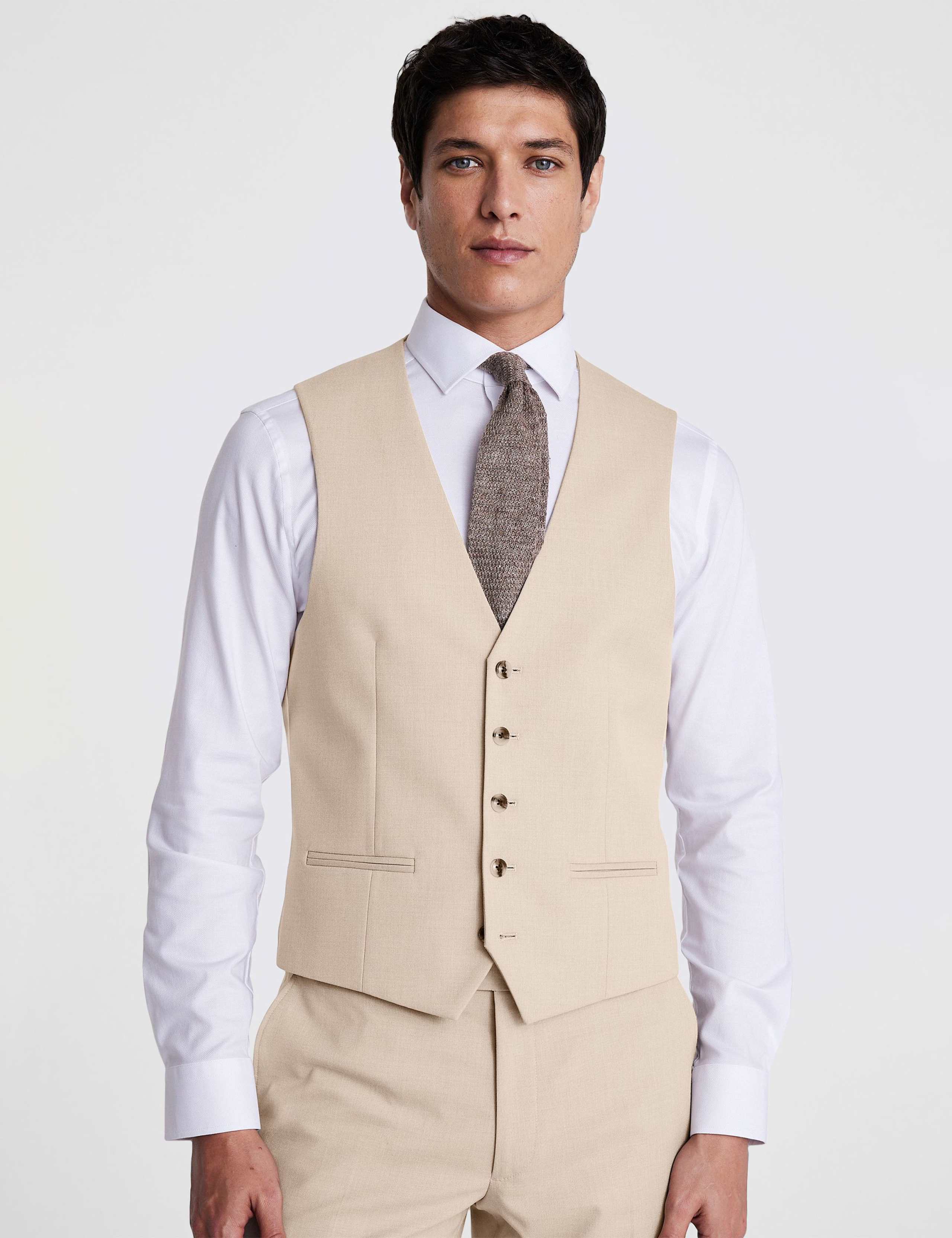 Slim Fit Stretch Waistcoat