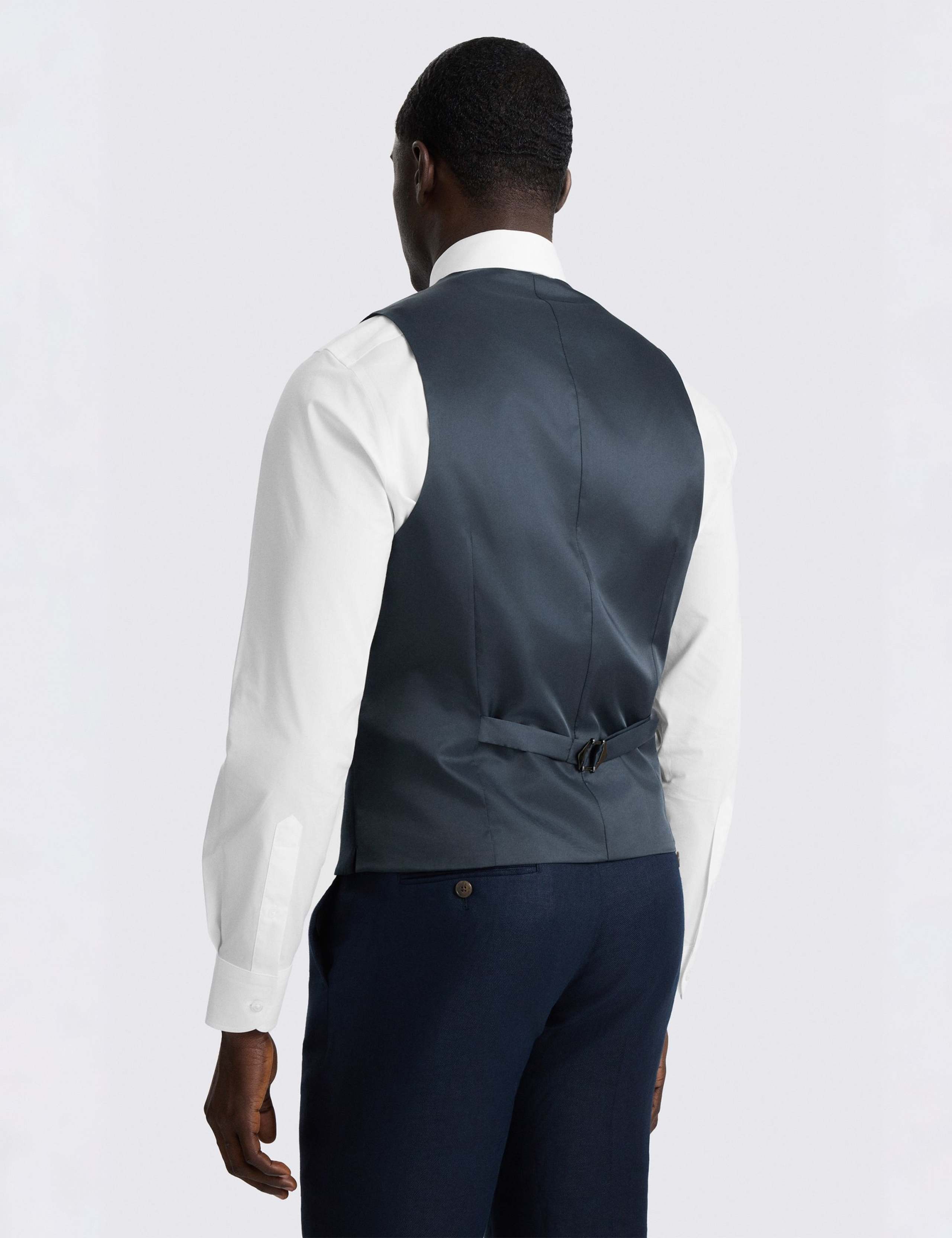 Slim Fit Pure Linen Twill Suit 4 of 7
