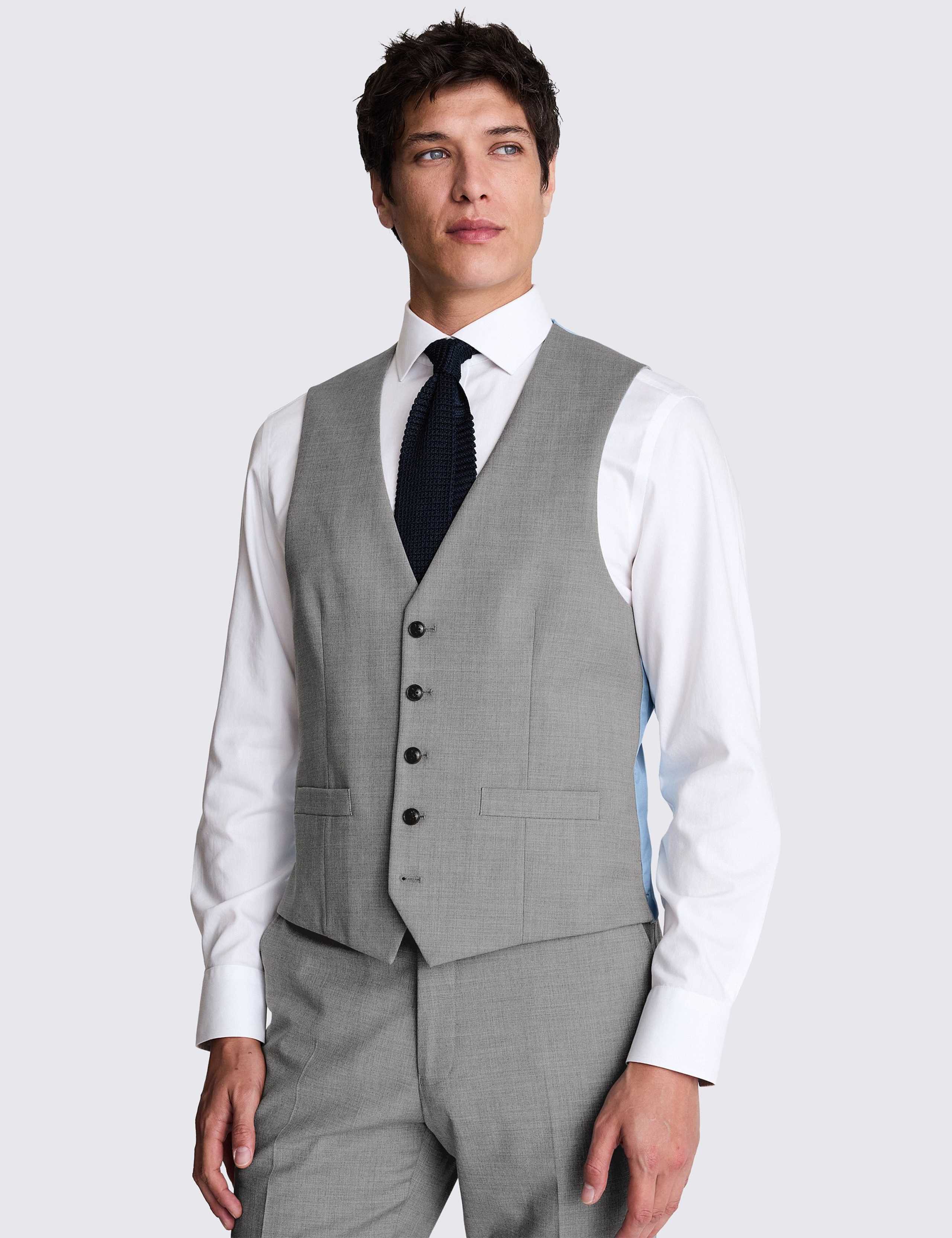 Tailored Fit Stretch Waistcoat