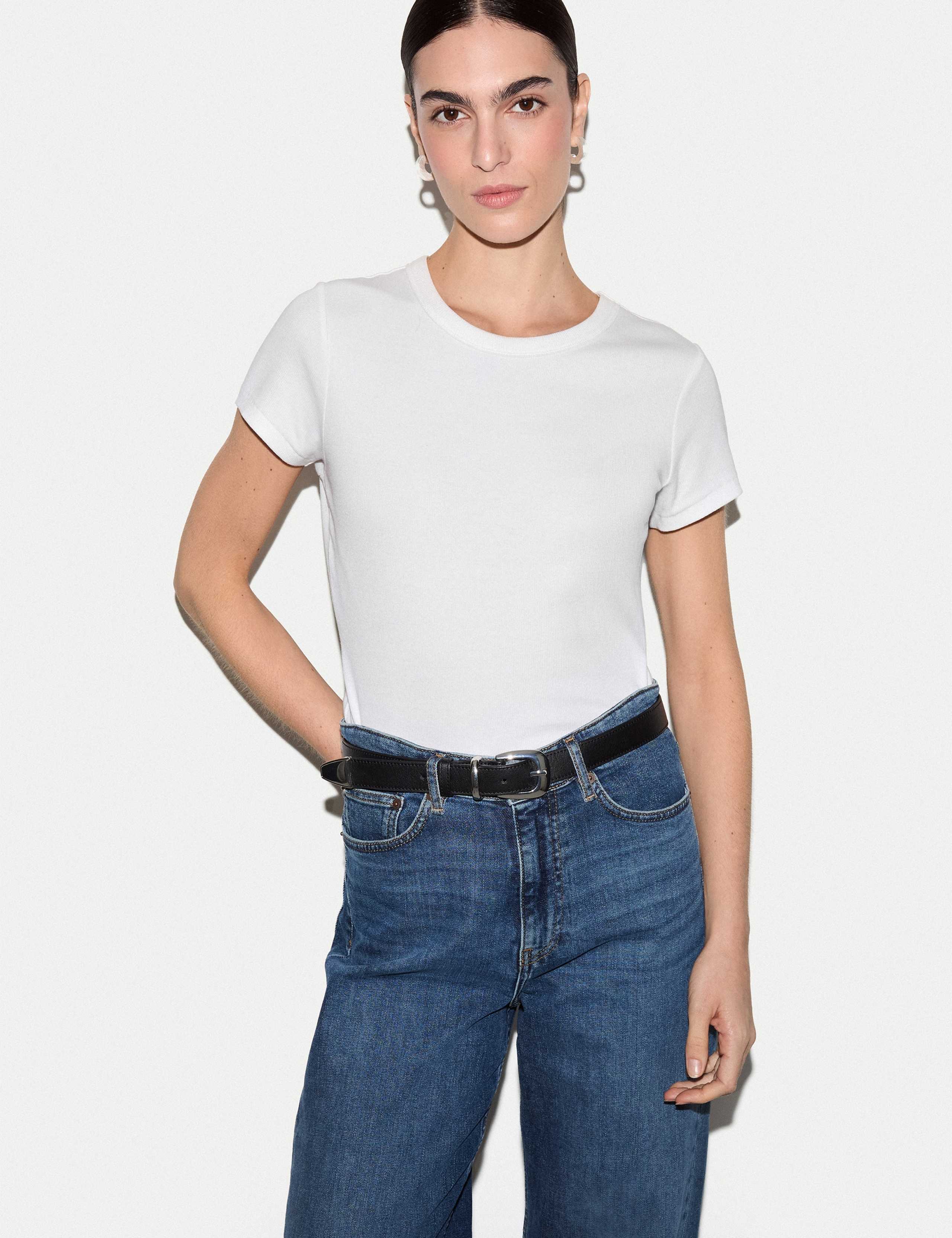 Cotton Rich Straight Fit T-Shirt