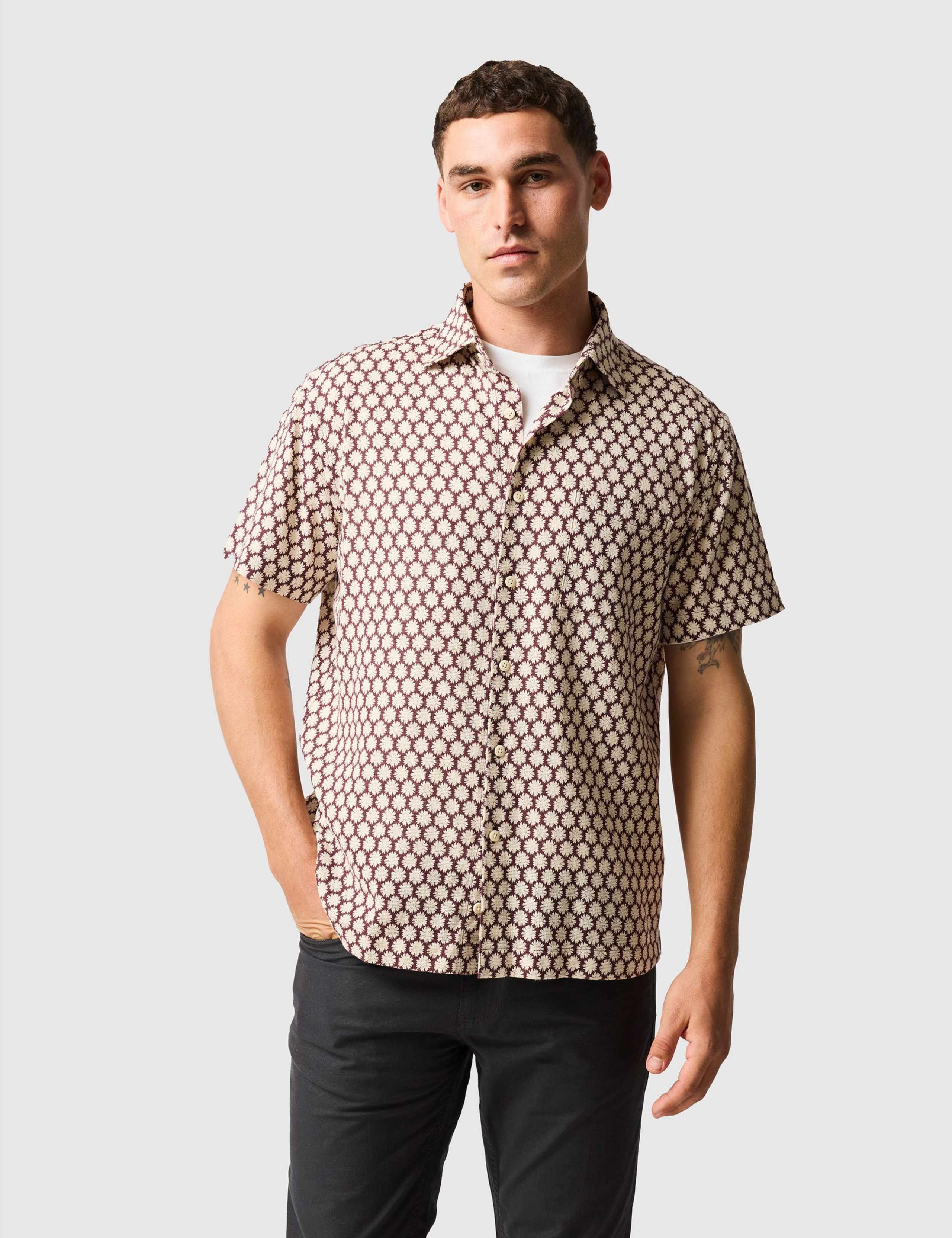 Nelson Creek Relaxed Fit Pure Cotton Shirt