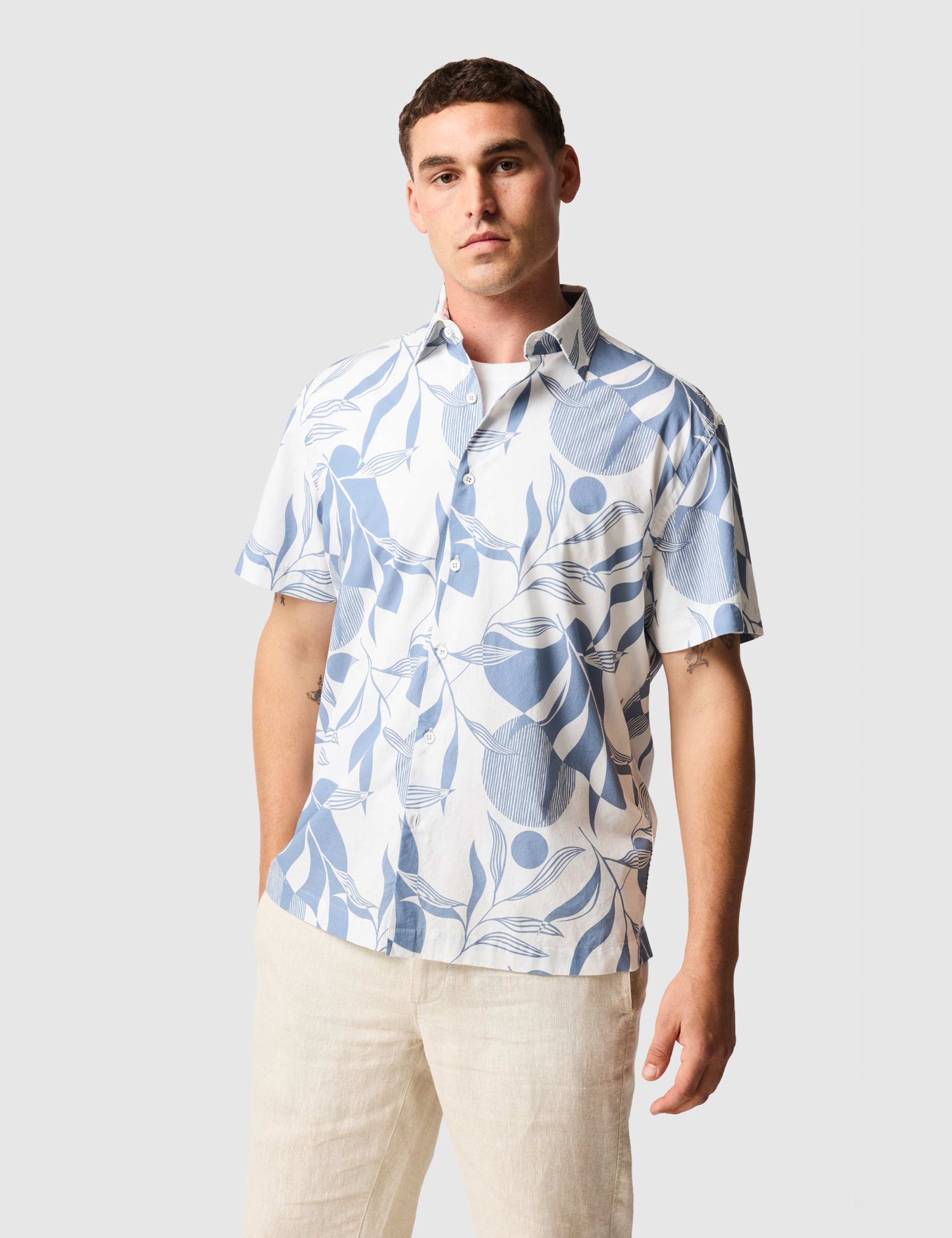 Carrington Relaxed Fit Pure Cotton Shirt