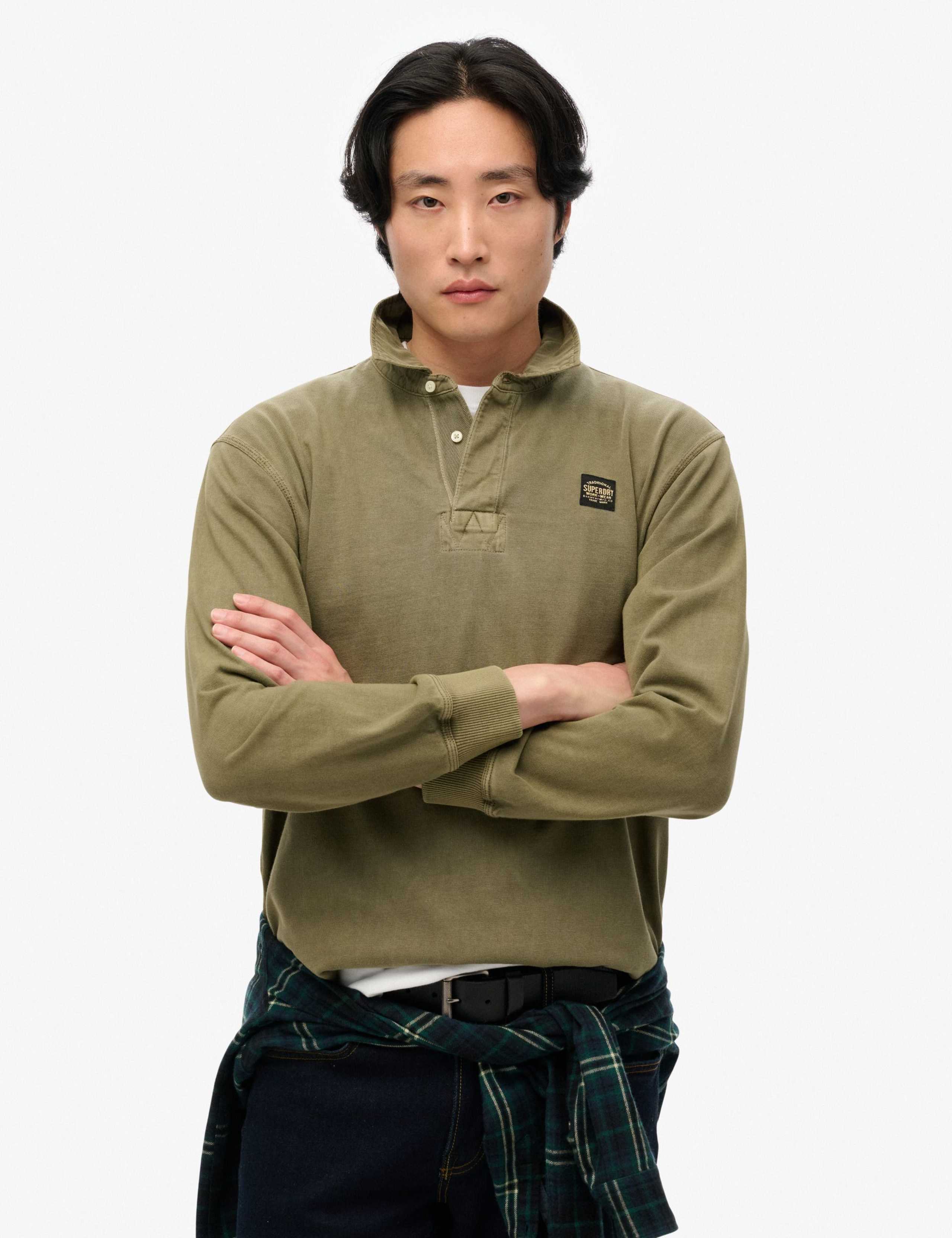 Pure Cotton Rugby Shirt