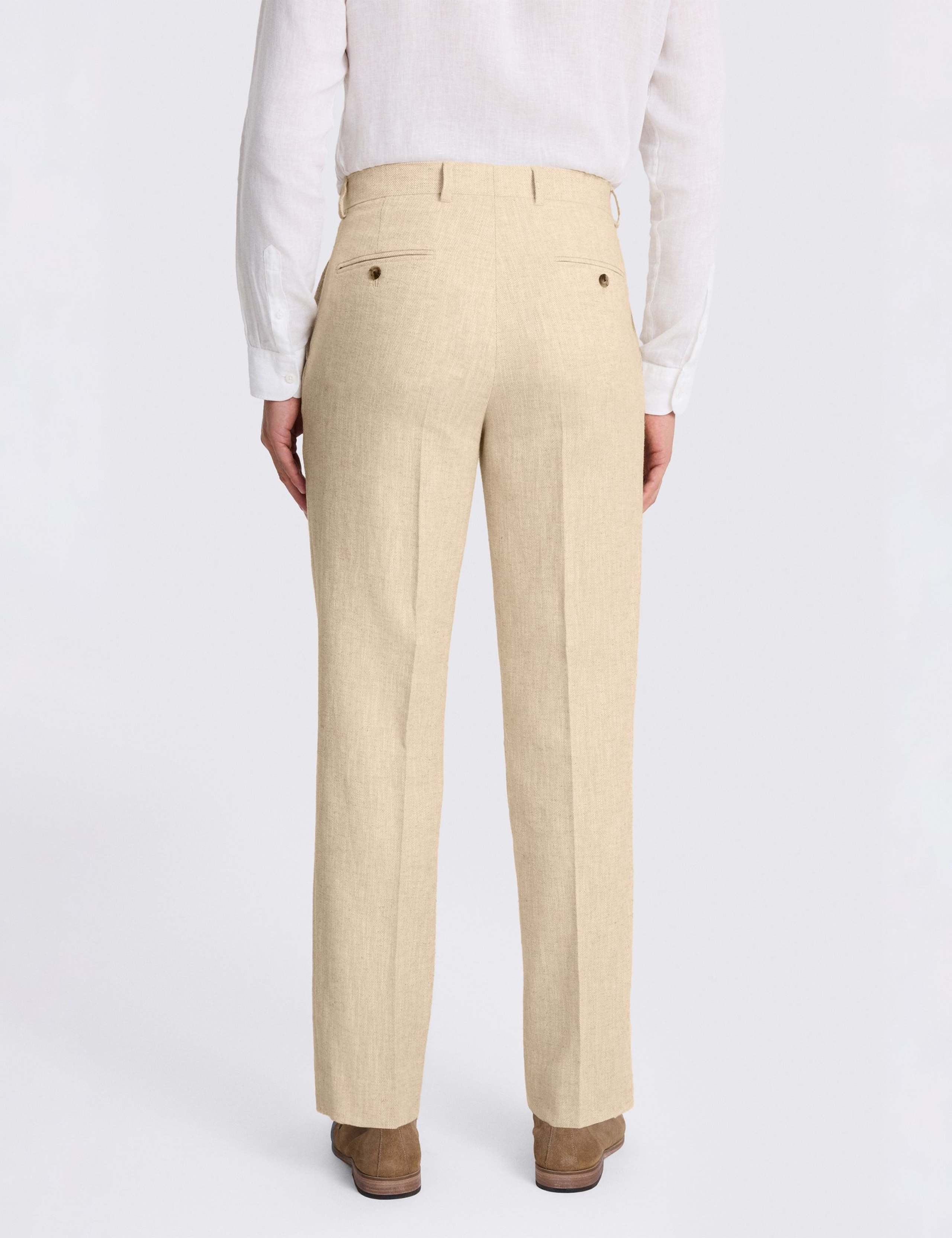 Relaxed Fit Linen Cotton Twill Suit 2 of 4
