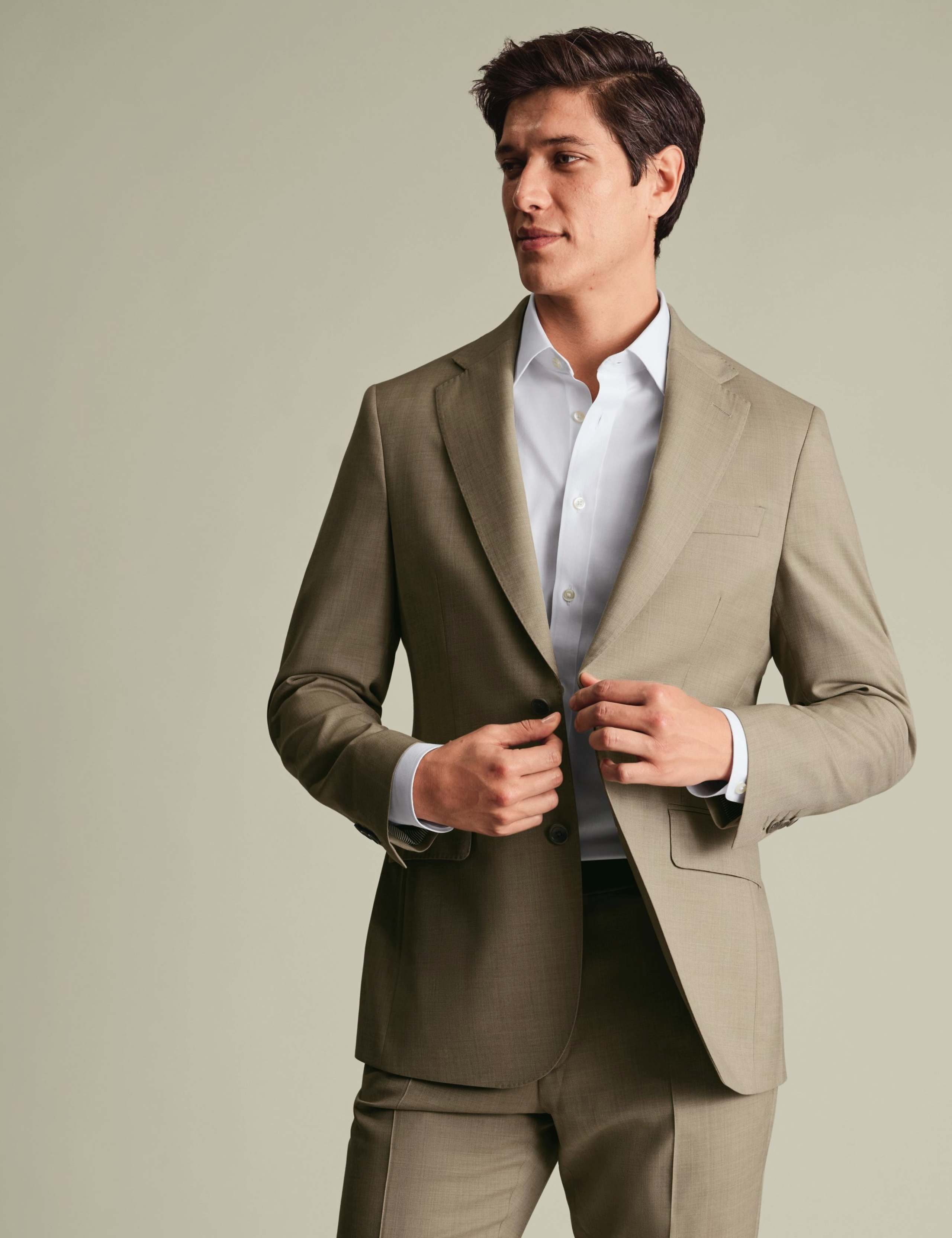 Slim Fit Pure Wool Suit Jacket