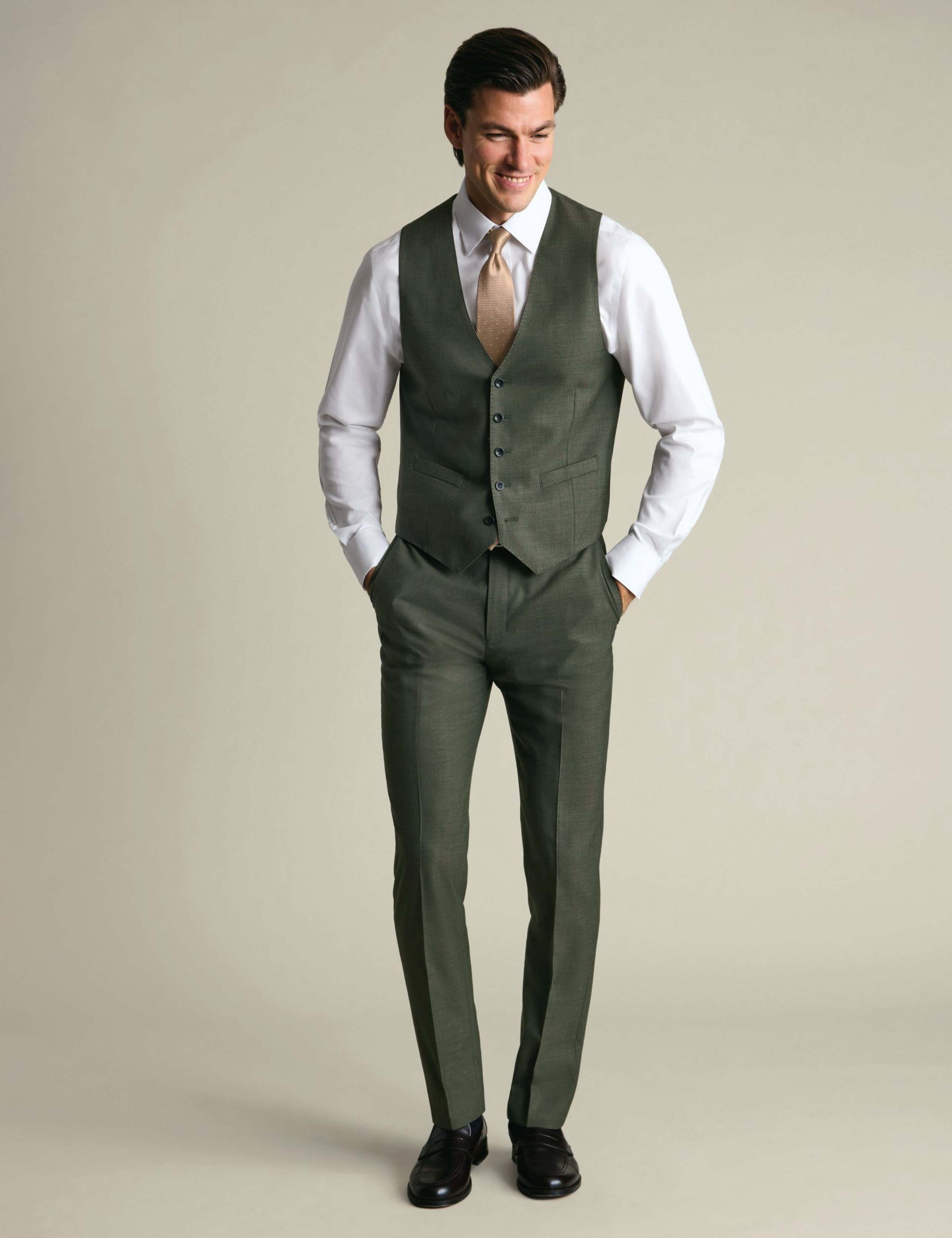 Regular Fit Pure Wool Waistcoat