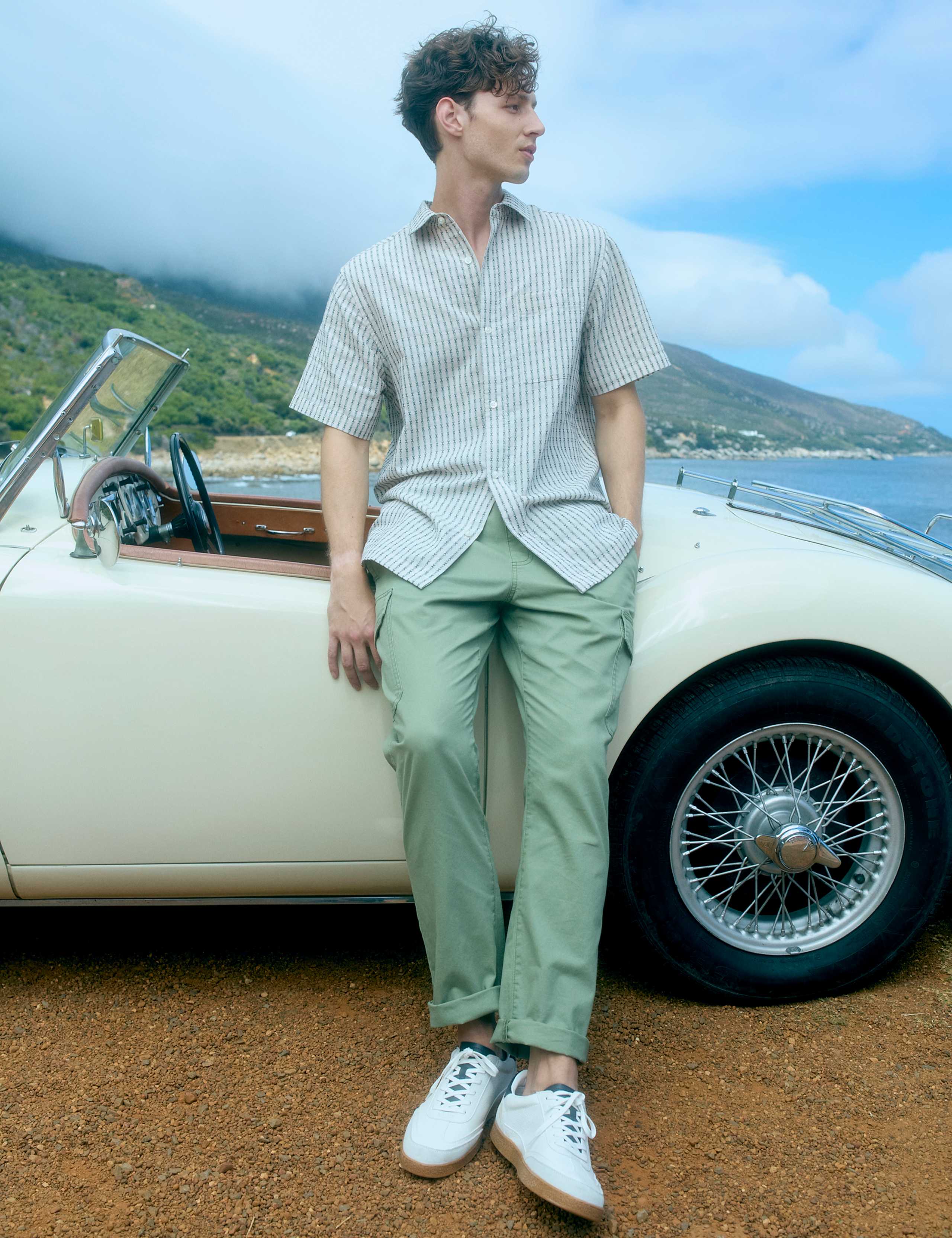 Anakena Pure Cotton Cargo Trousers