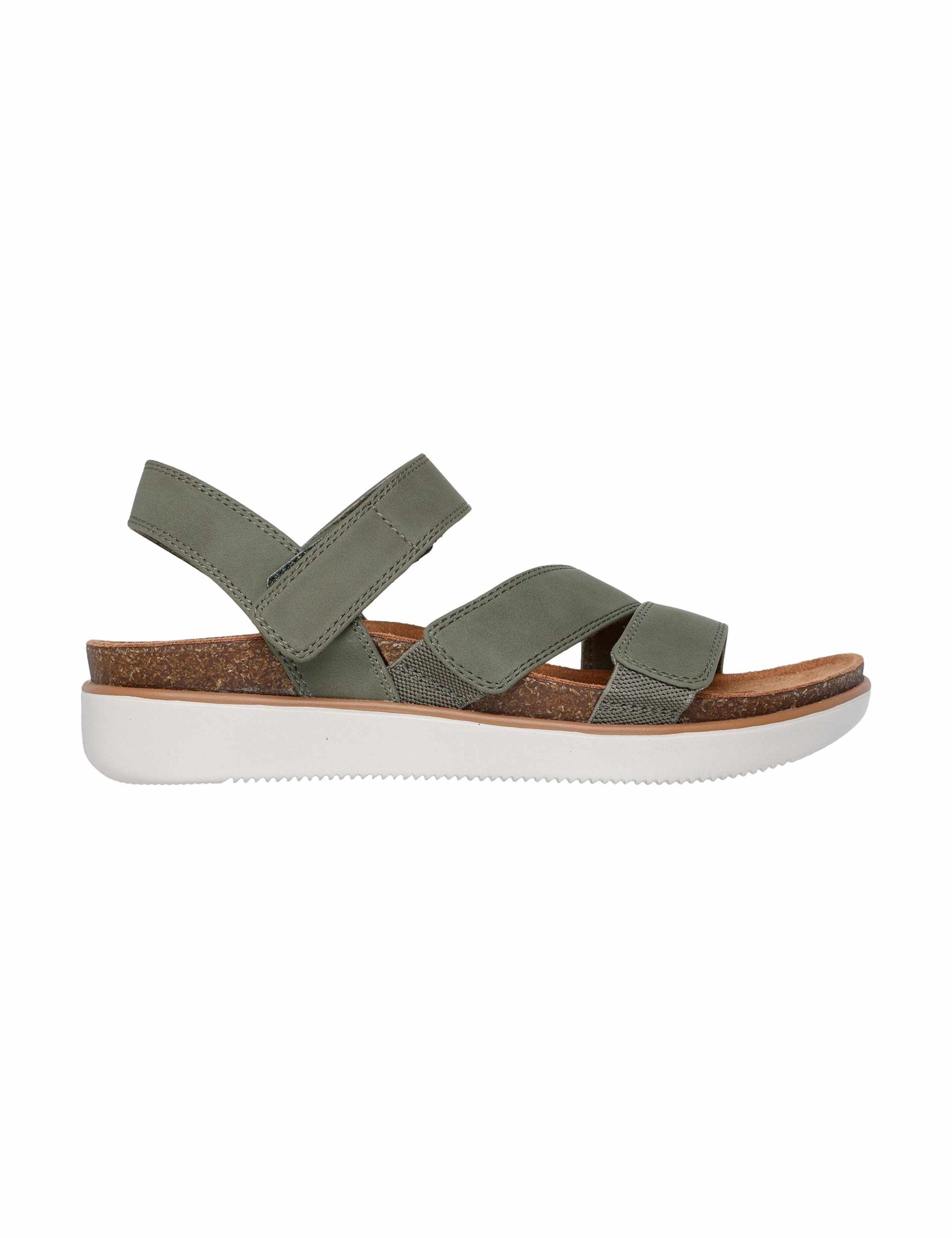 Lifted Comfort Riptape Footbed Sandals