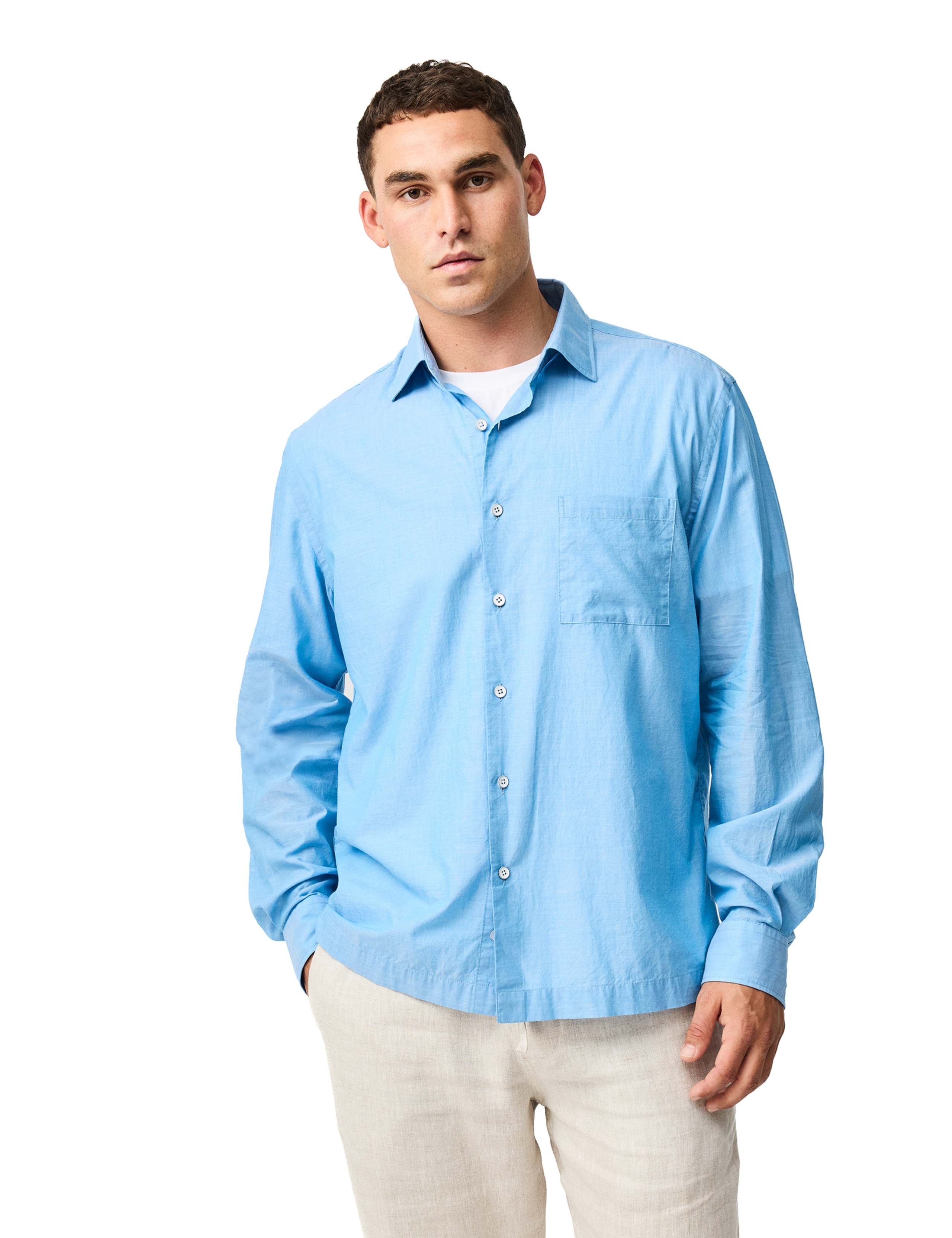 Parsons Hill Relaxed Fit Pure Cotton Shirt