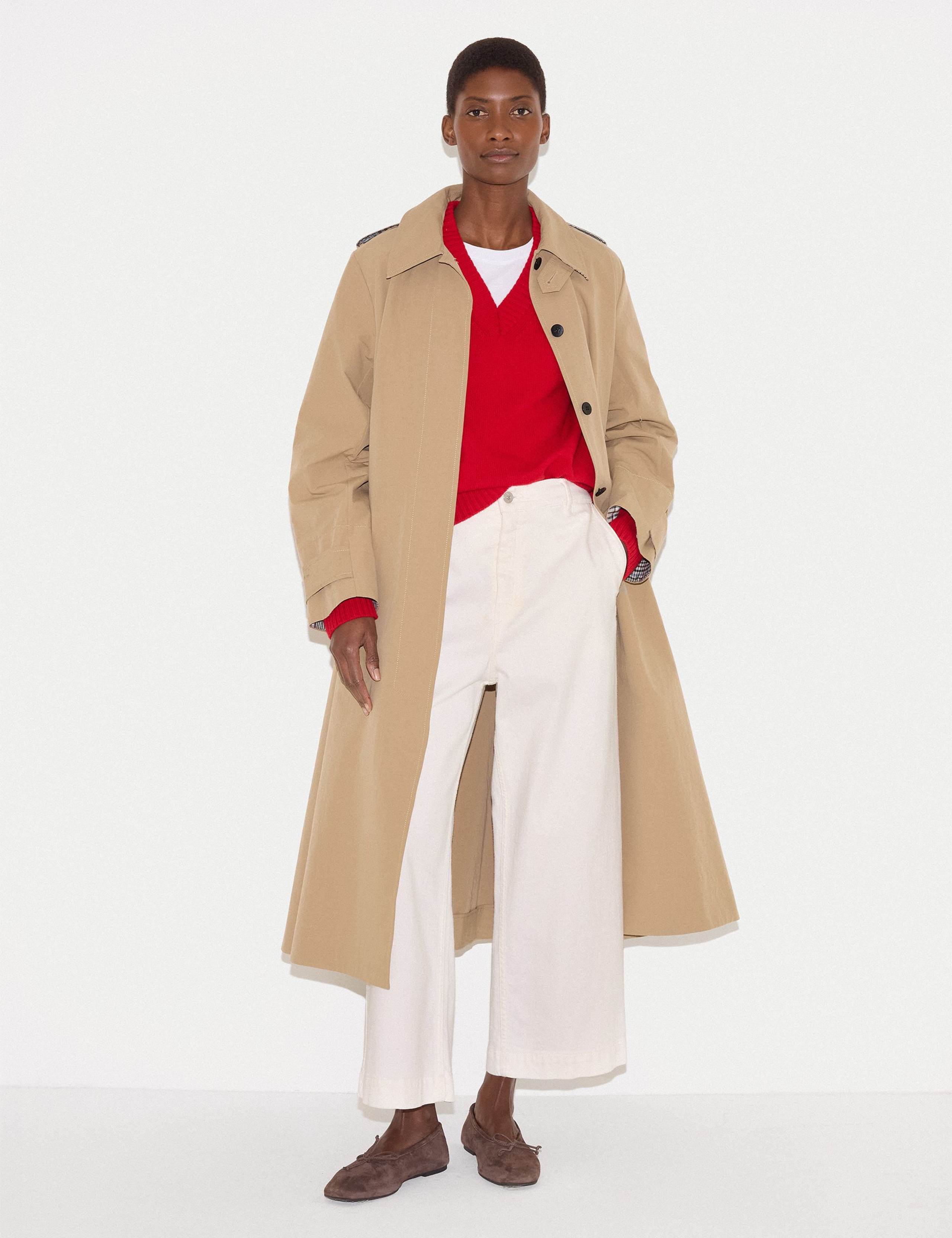 Mid Rise Wide Leg Ankle Grazer Jeans