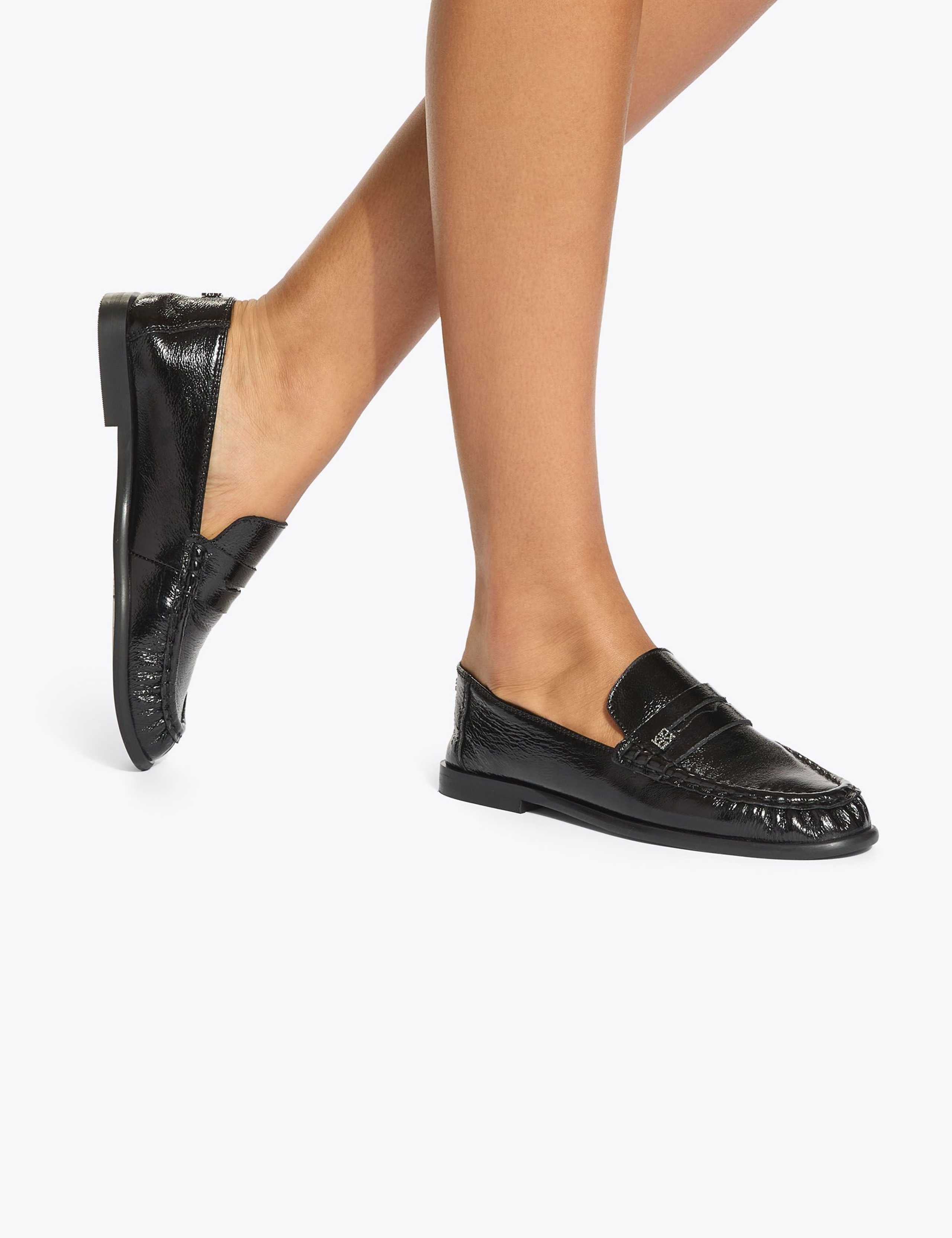 Patent Leather Loafers