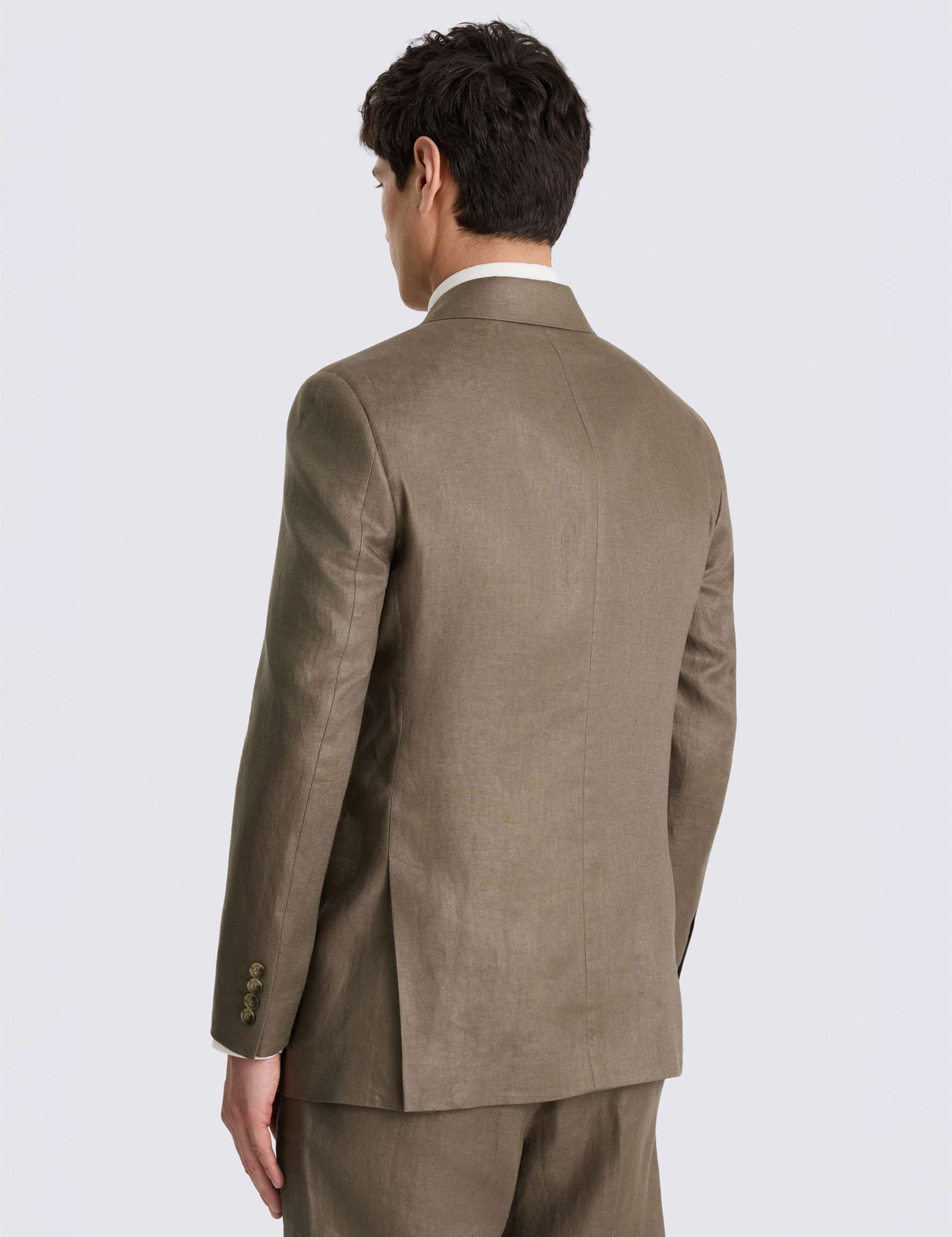 Relaxed Fit Pure Linen Double Breasted Suit 4 of 4
