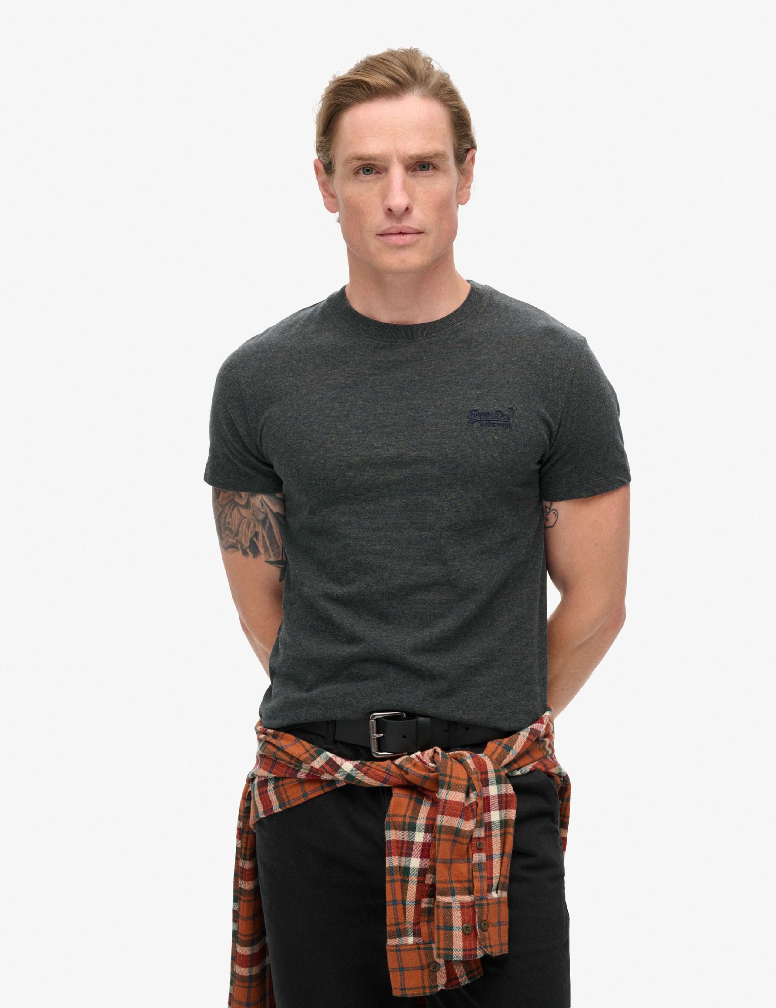 Slim Fit Pure Cotton Crew Neck T-Shirt