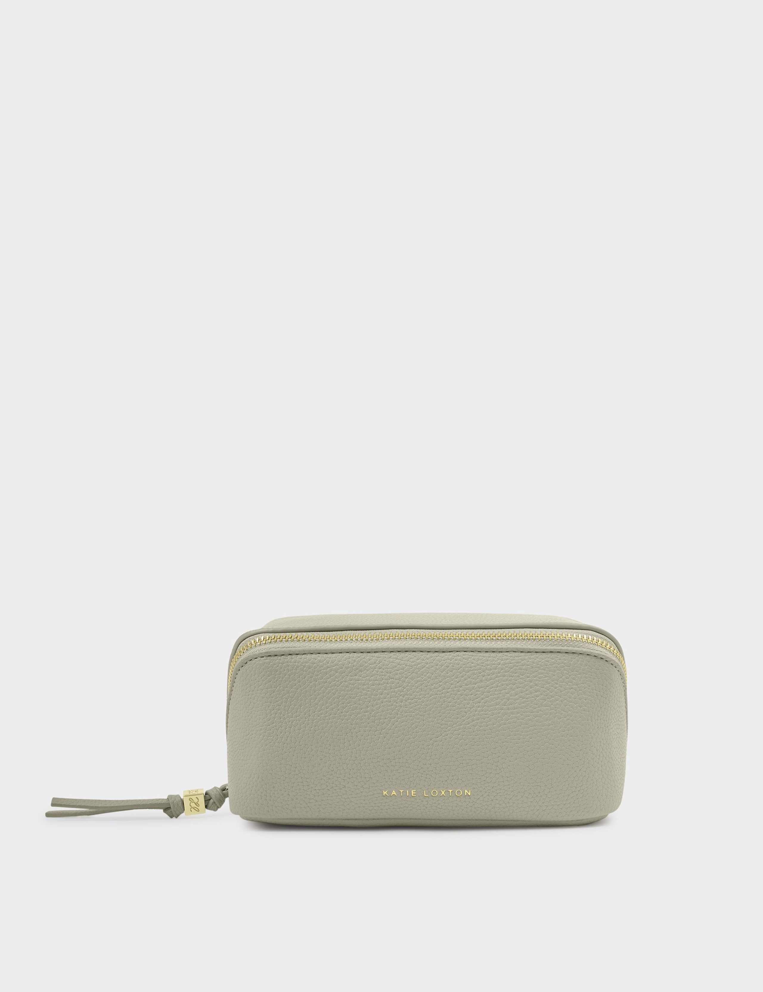 Fold Out Mirror Makeup Bag
