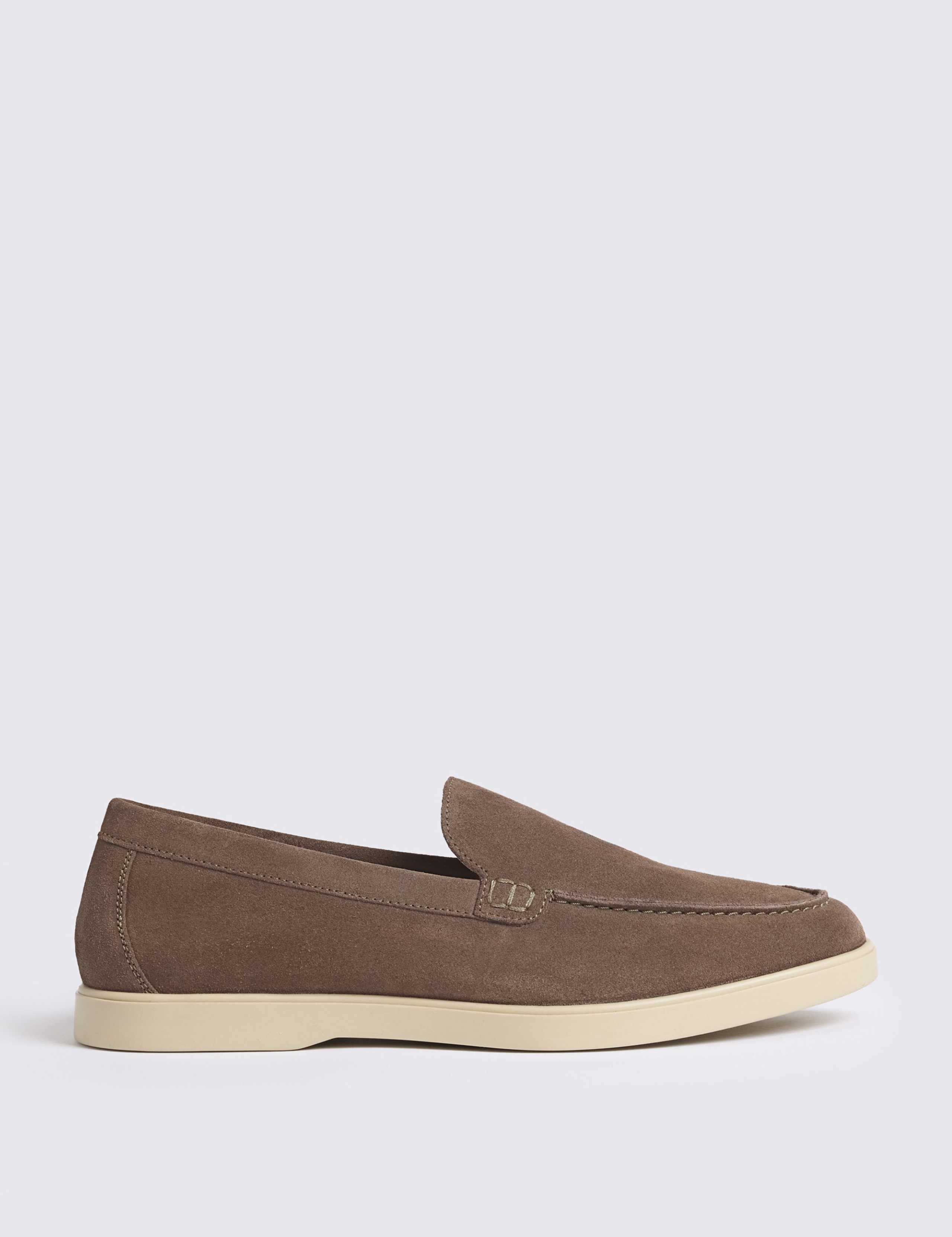 Suede Loafers