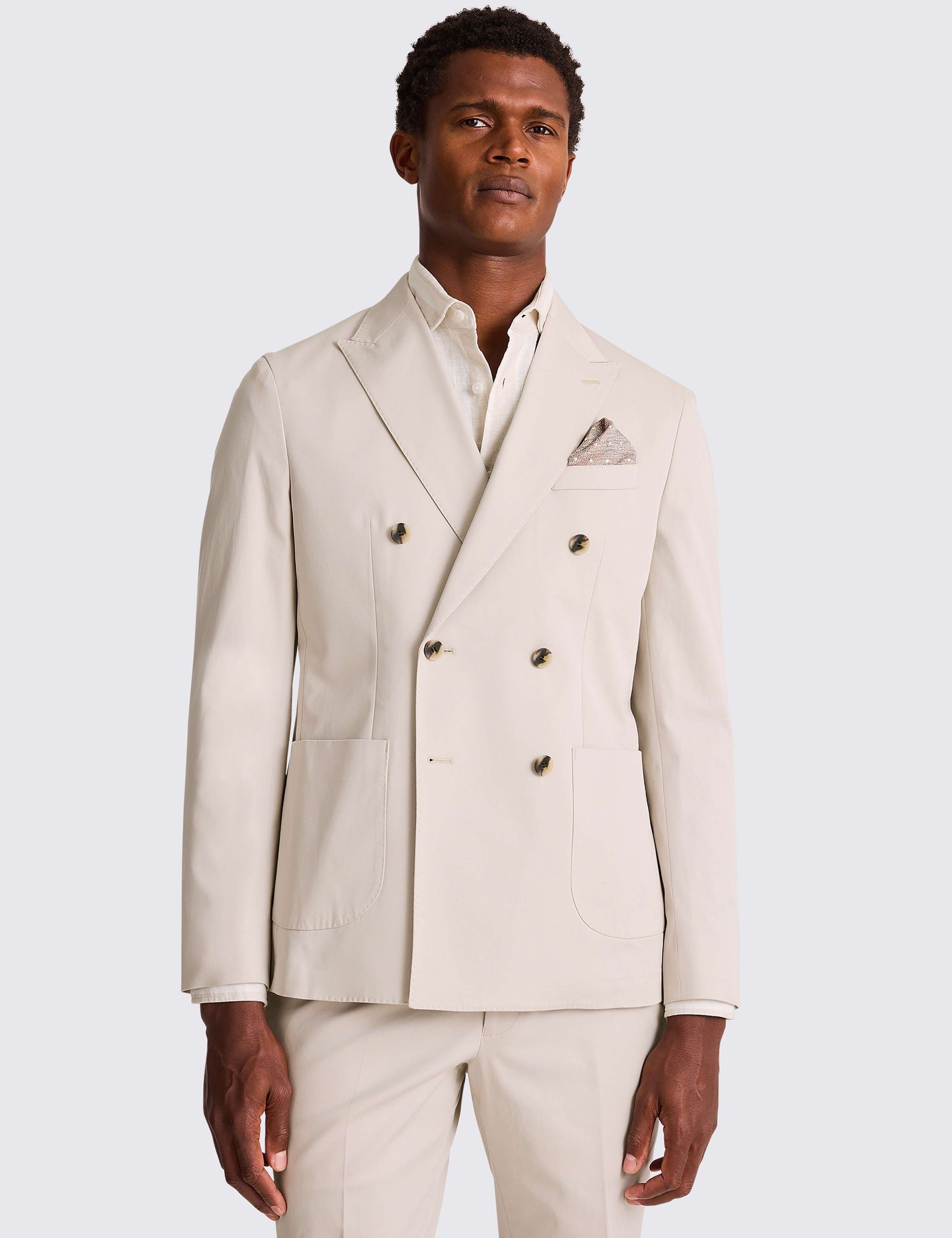 Slim Fit Cotton Rich Suit Jacket