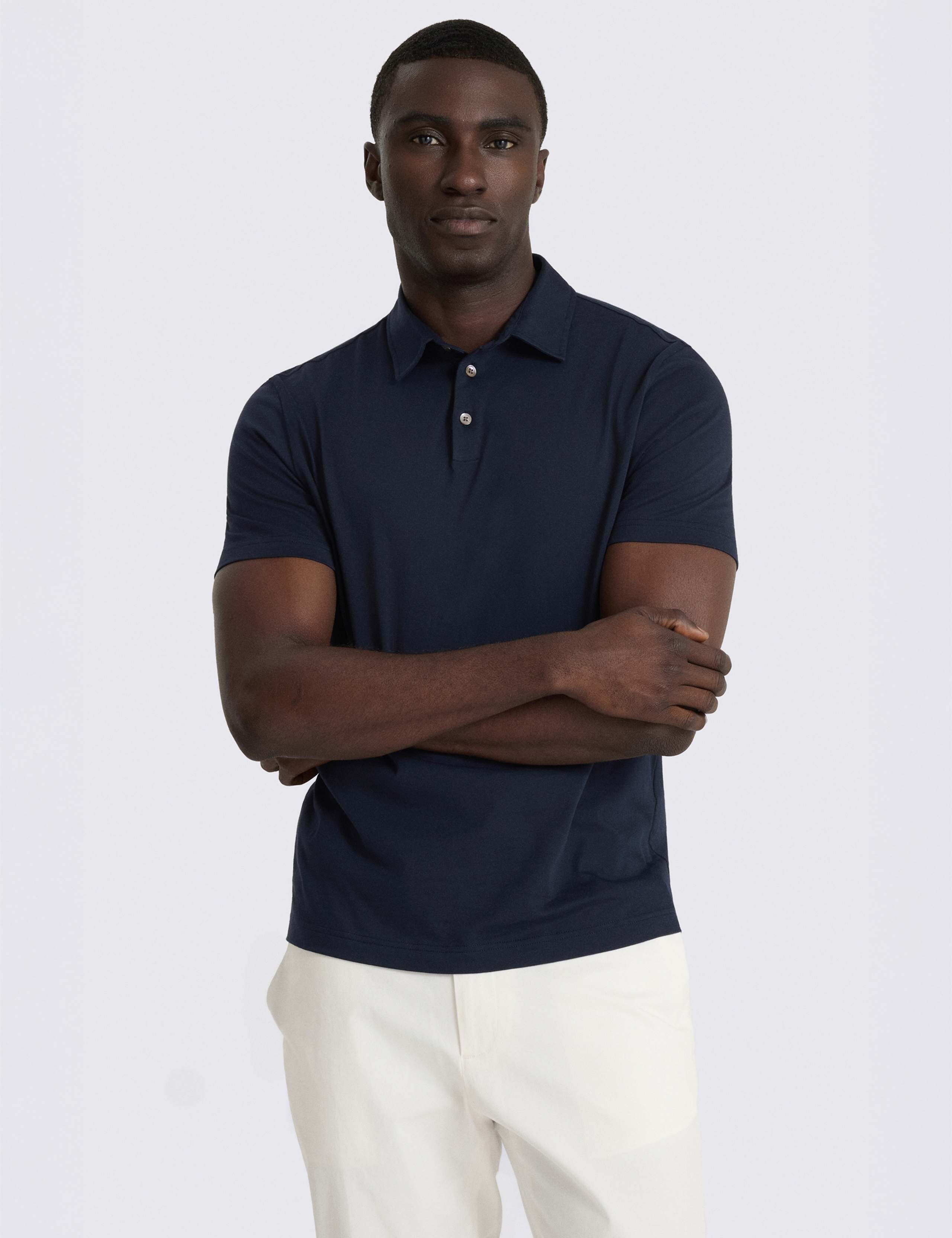 Pure Cotton Jersey Polo Shirt