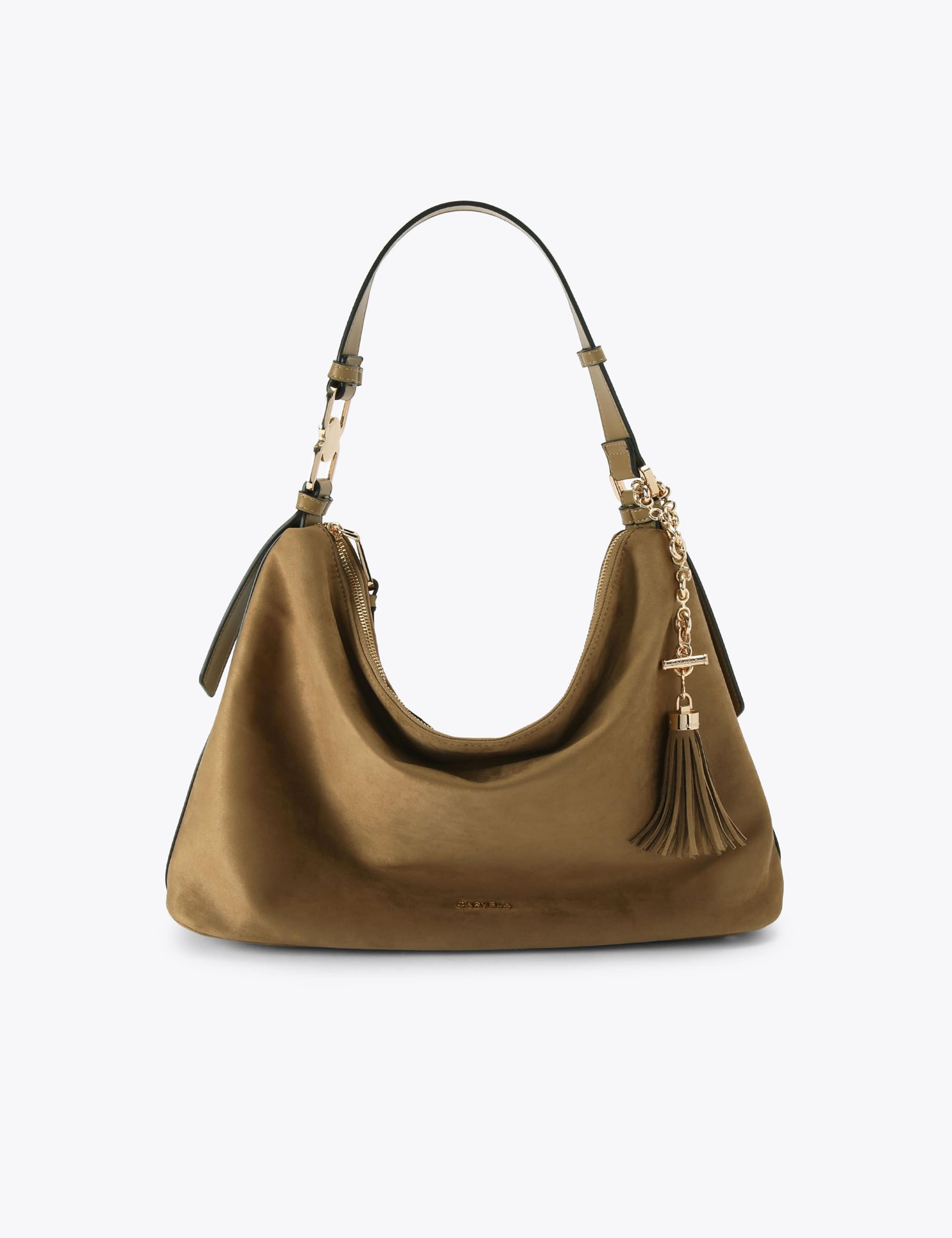 Suede Shoulder Bag