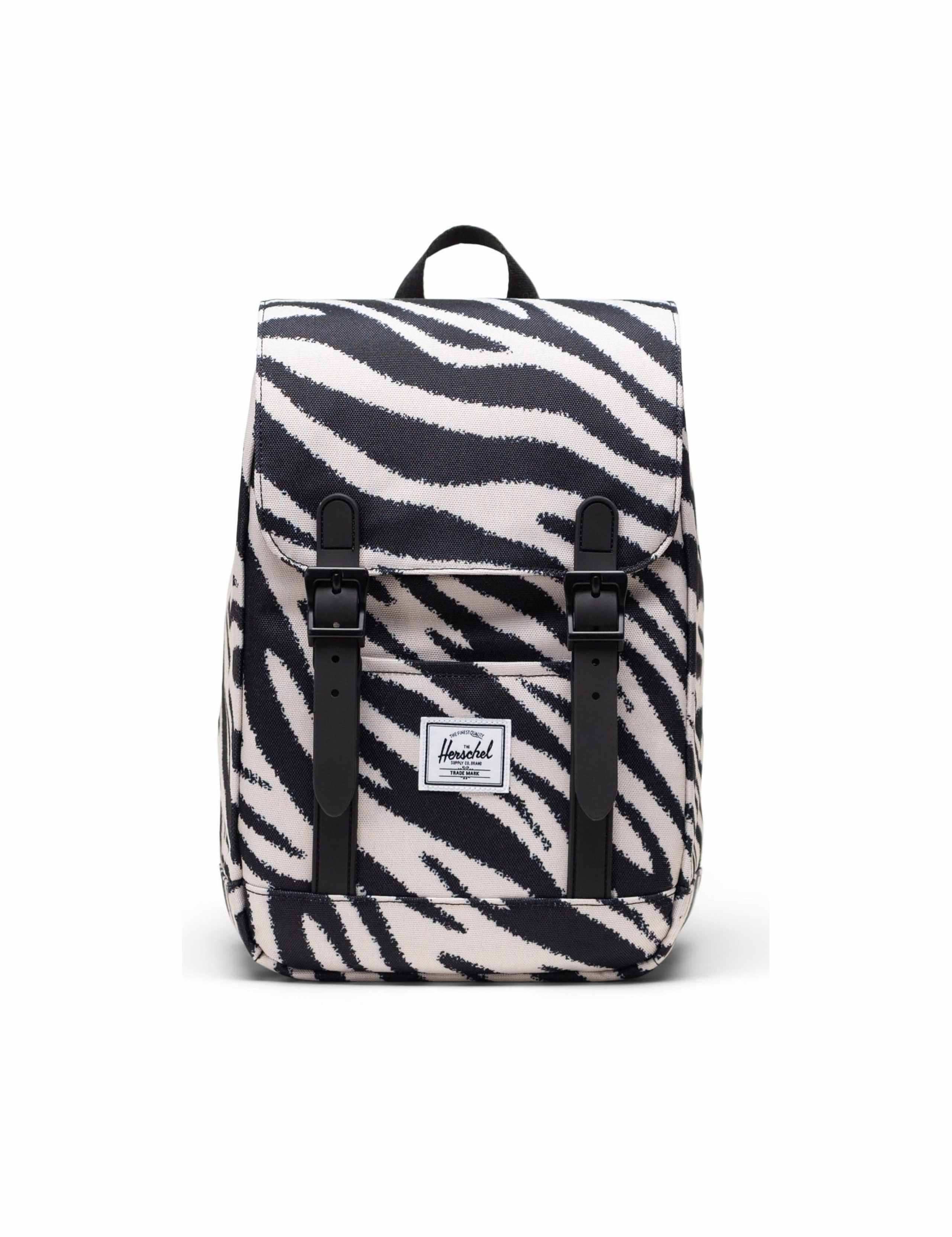 Animal Print Drawstring Backpack
