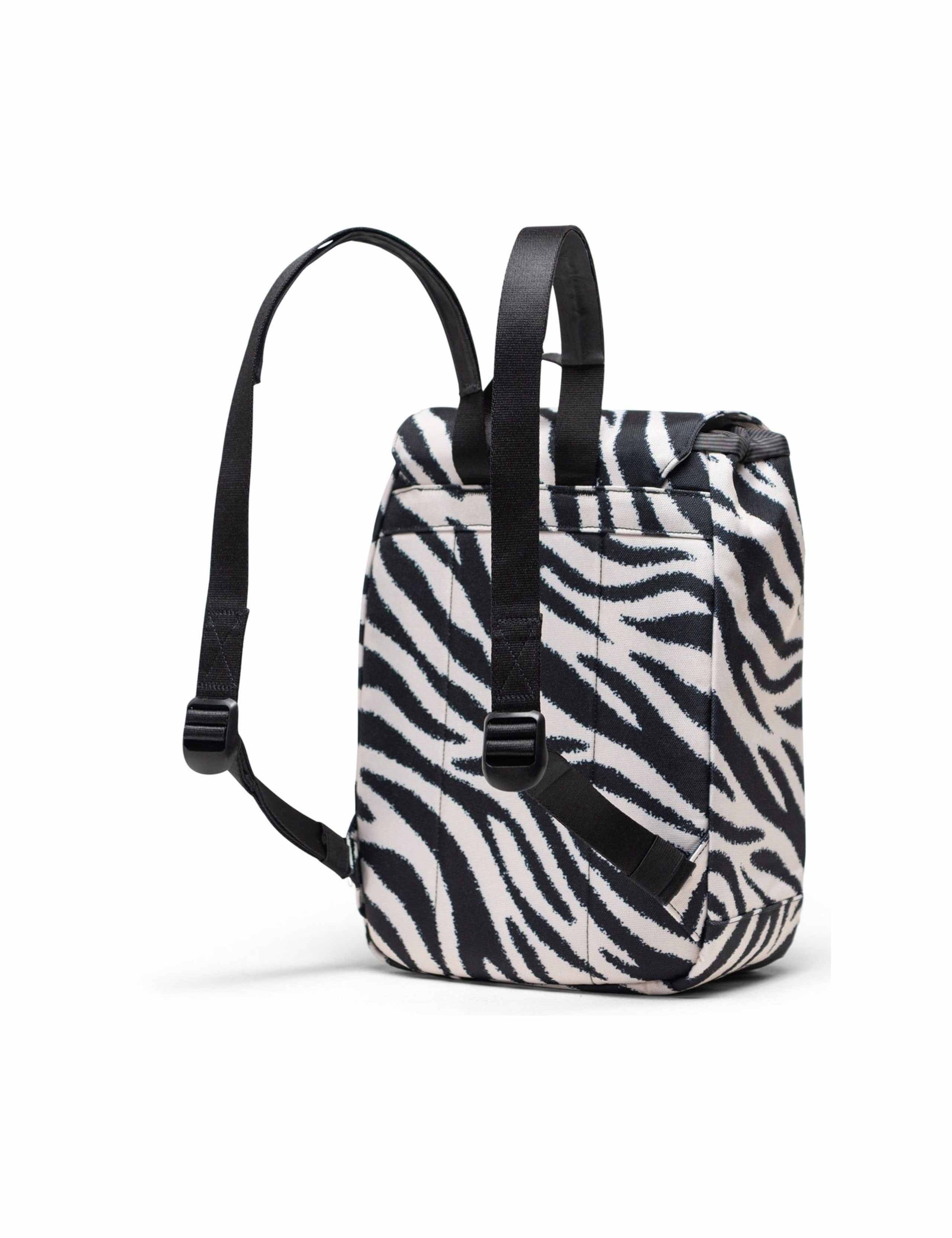 Animal Print Drawstring Backpack