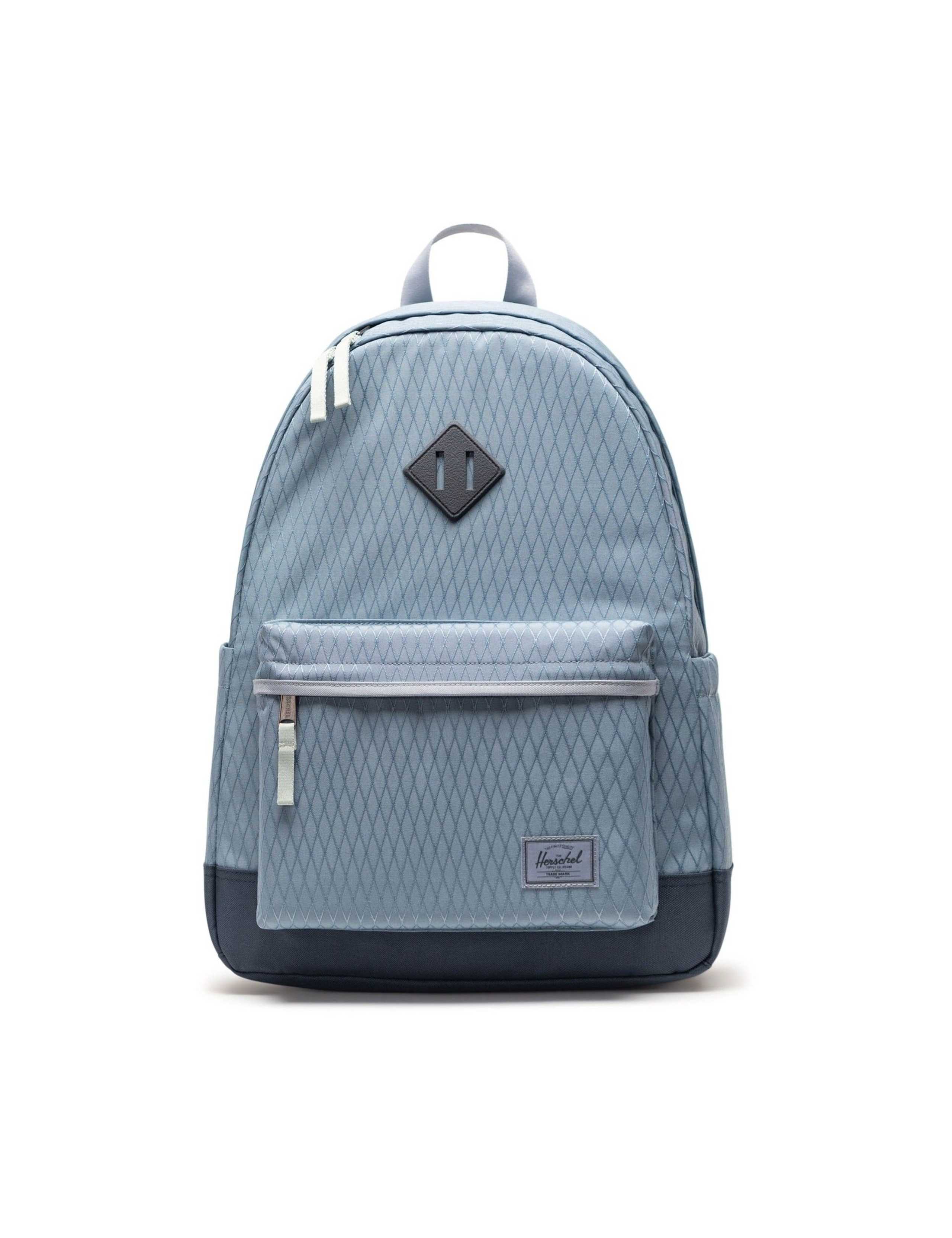 Geometric Double Zip Backpack