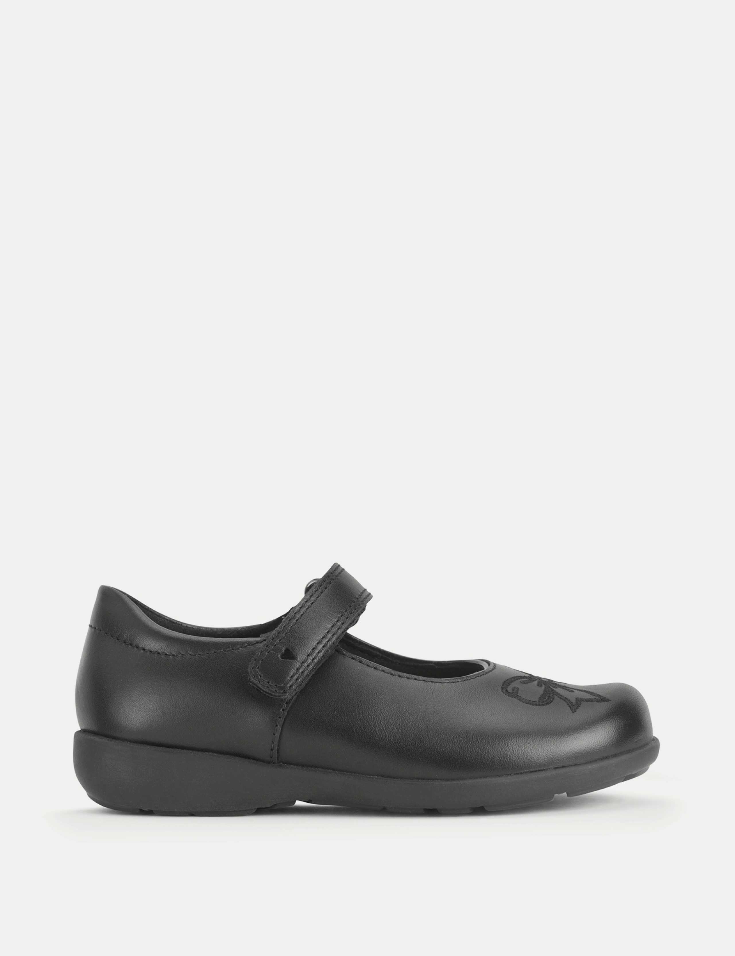 Kids' Leather Bow School Shoes (6 Small - 10 1/2 Small)