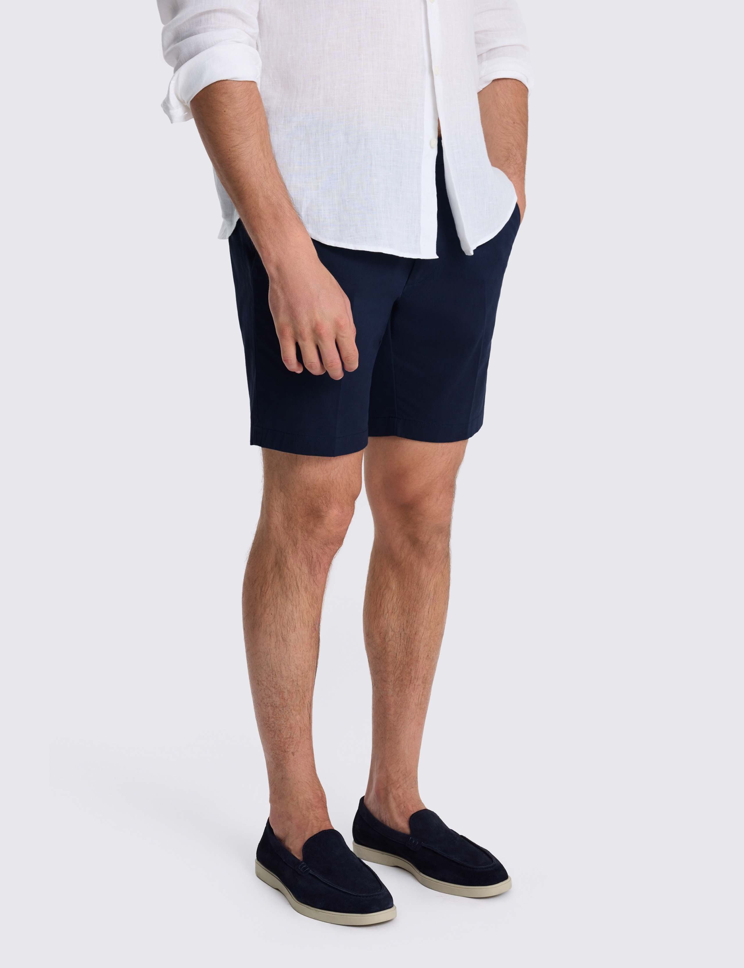 Tailored Fit Cotton Rich Chino Shorts