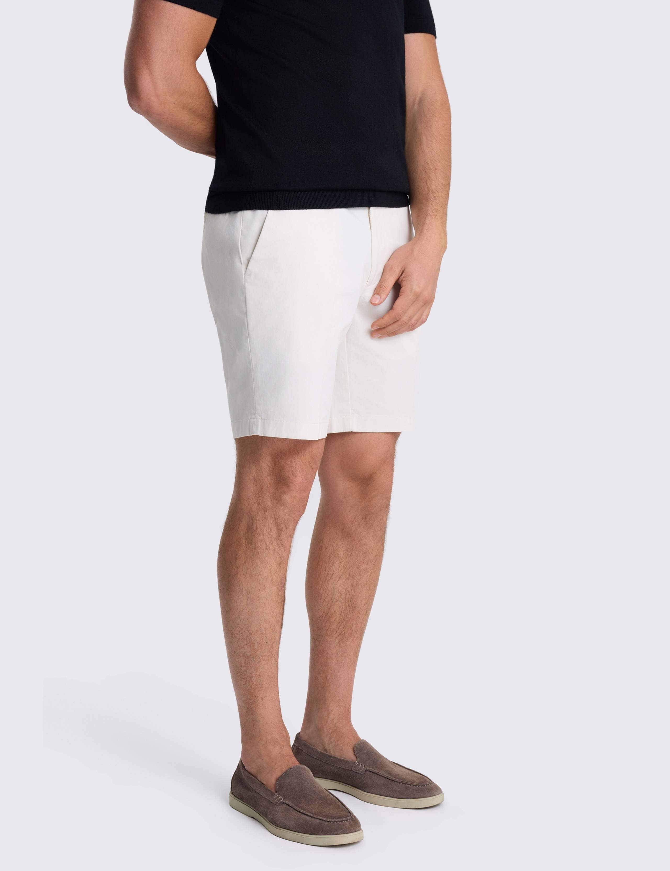 Tailored Fit Cotton Rich Chino Shorts
