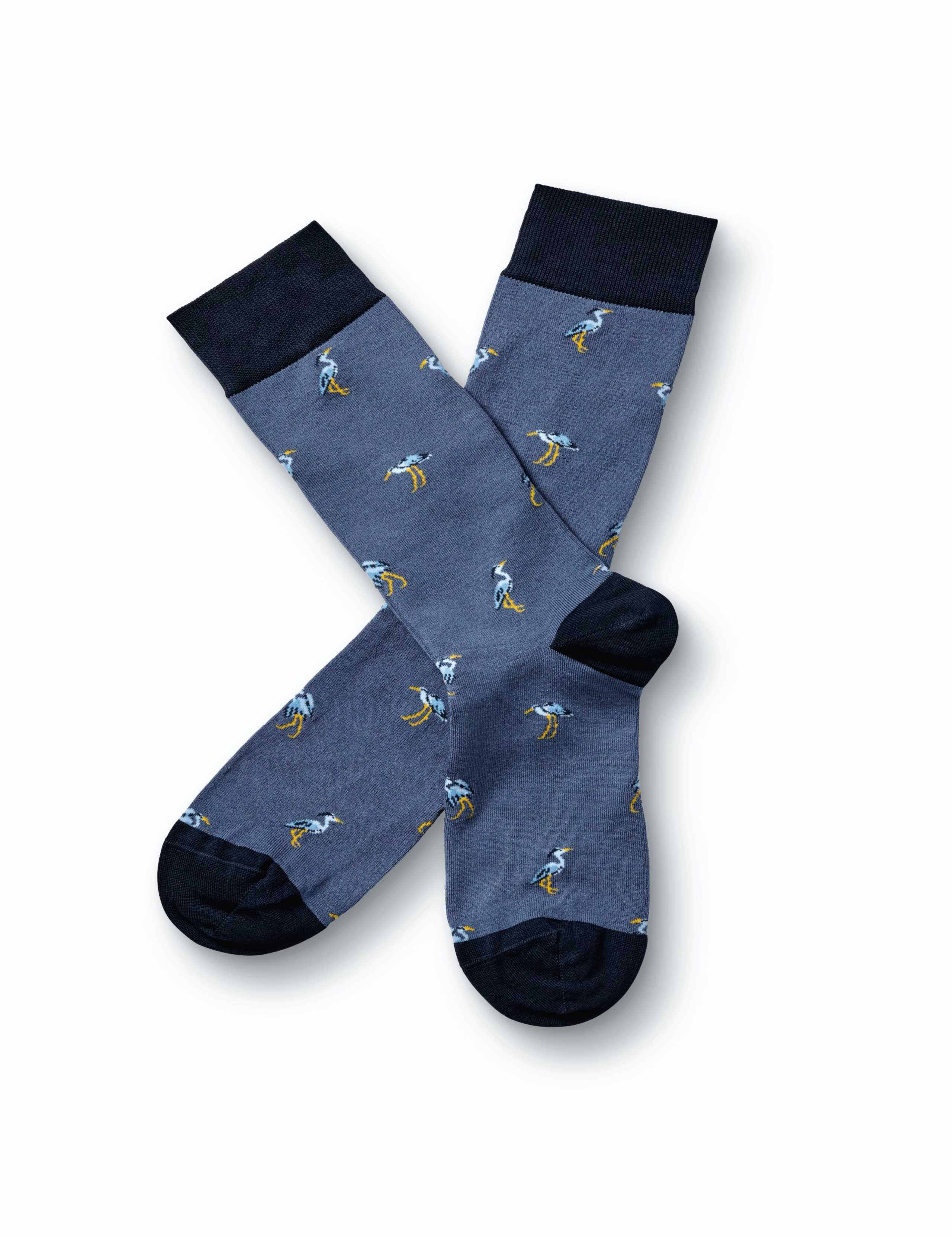 Heron Cotton Rich Socks